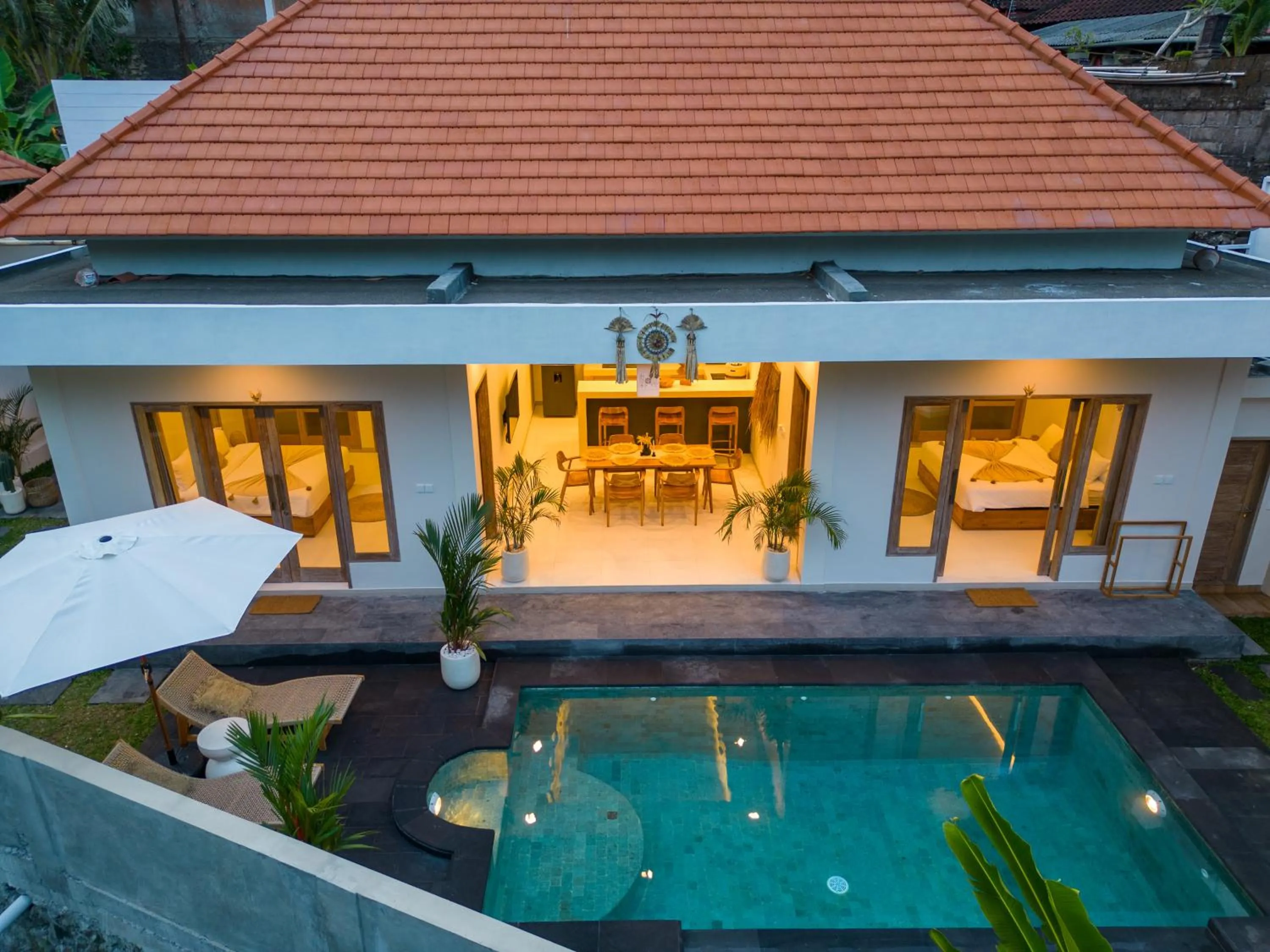 Property building in Umalas Jungle Villa- Amazing View Huge Pool Stay in Canggu