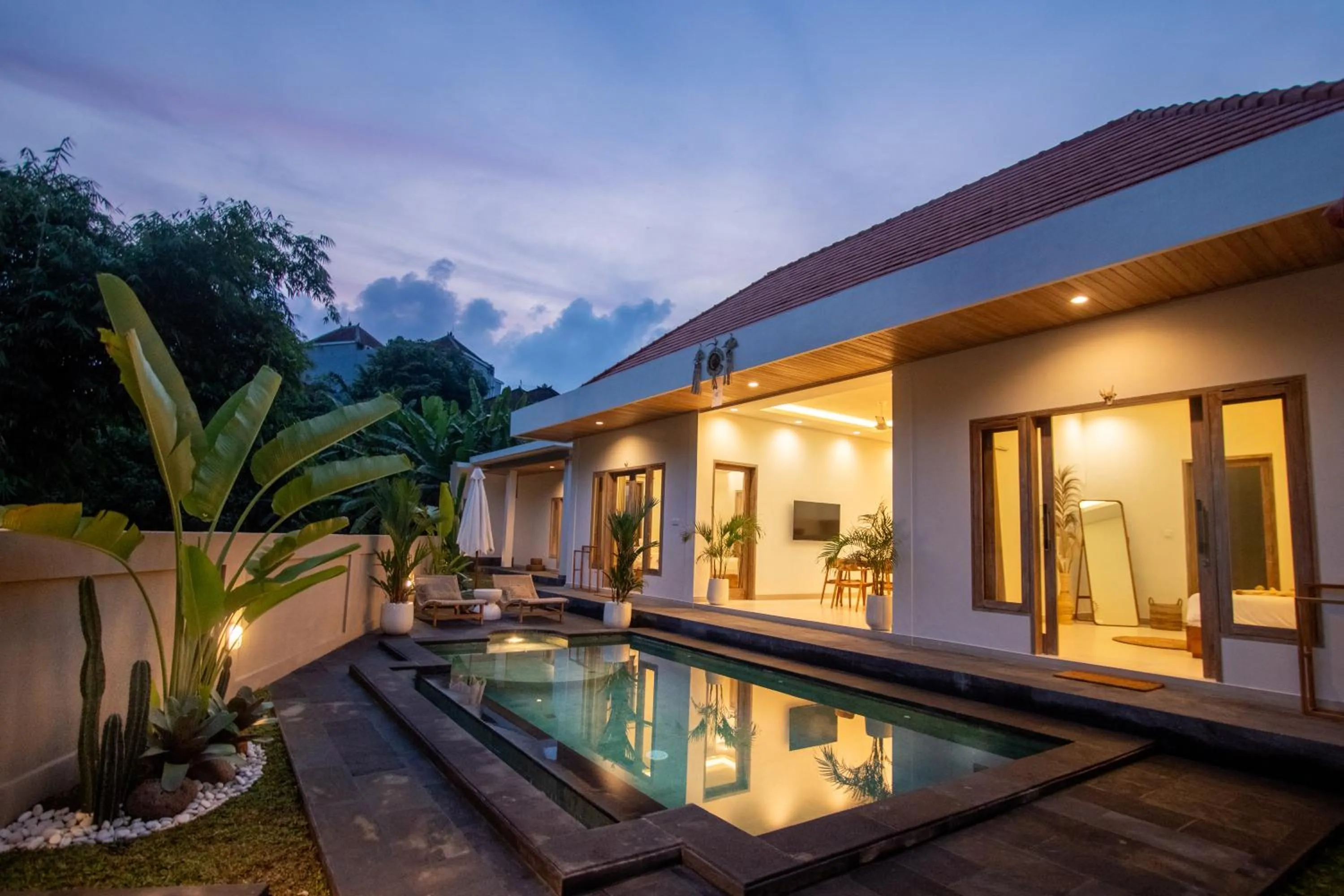 Property building in Umalas Jungle Villa- Amazing View Huge Pool Stay in Canggu
