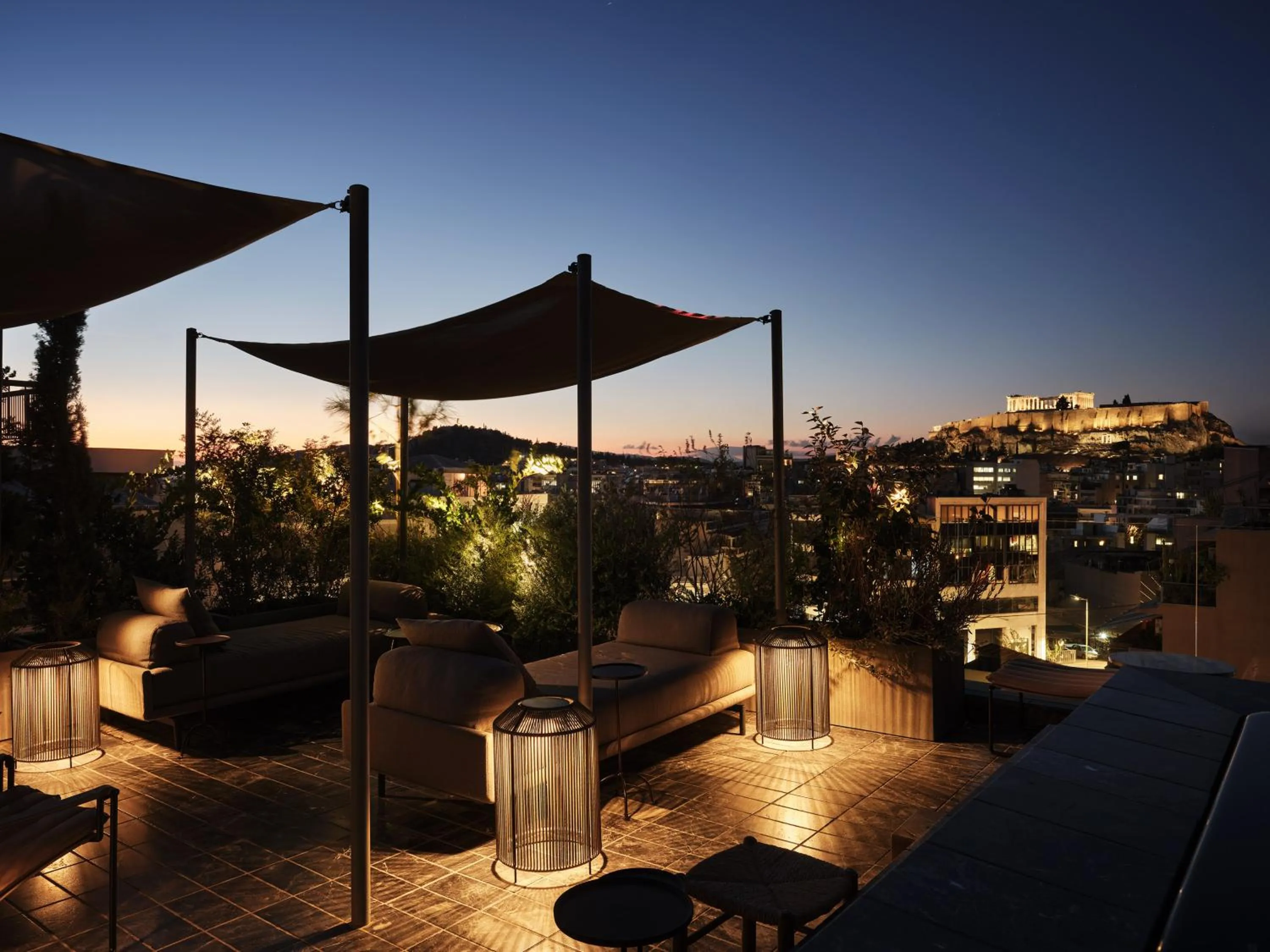 Balcony/Terrace in Monastik Living in Athina