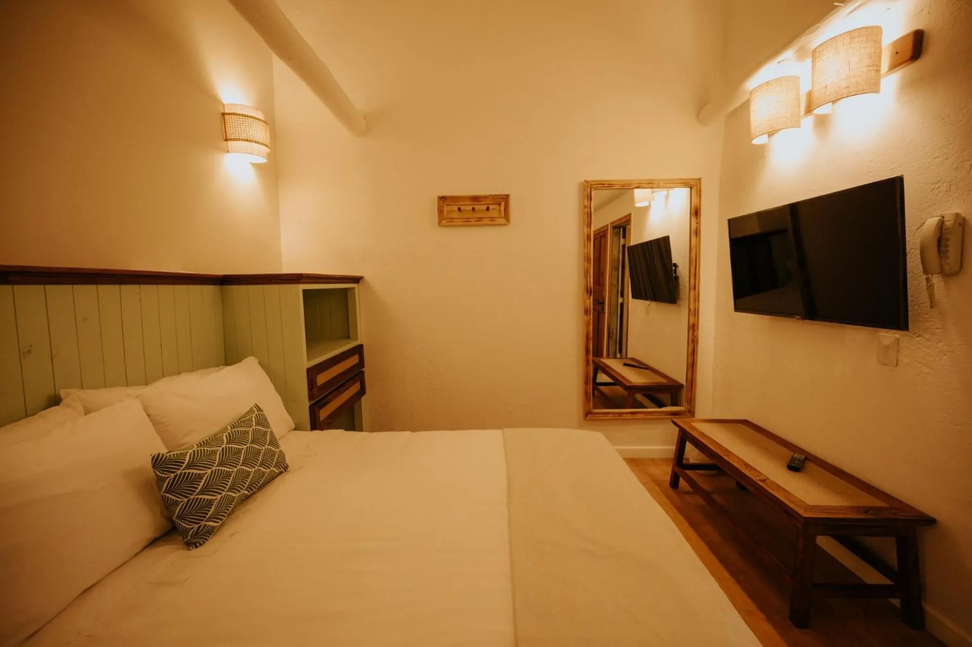 Bed in Hotel La Corada