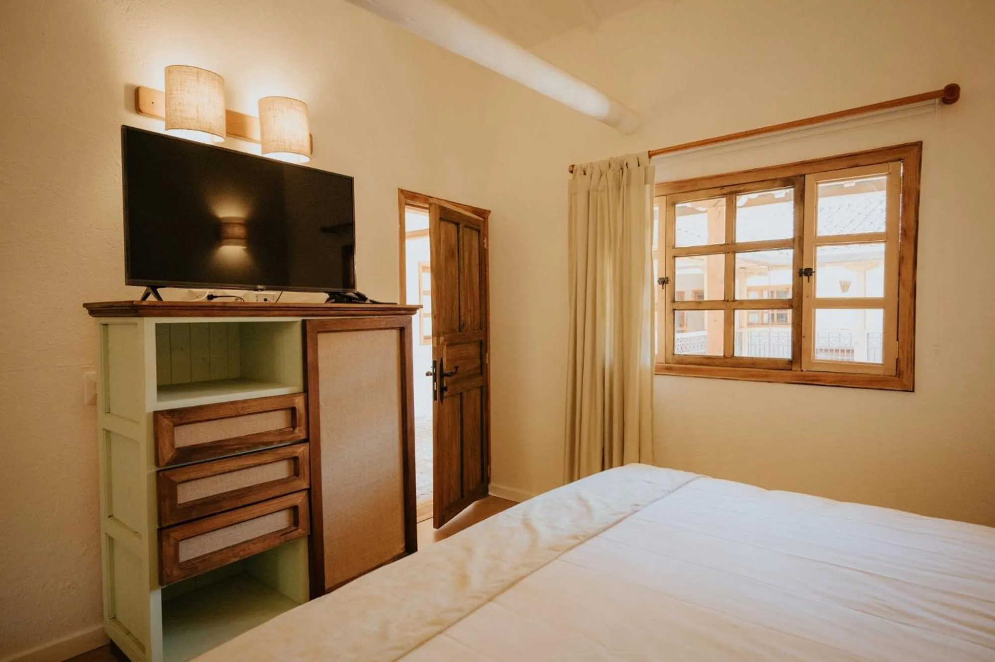 Bed in Hotel La Corada