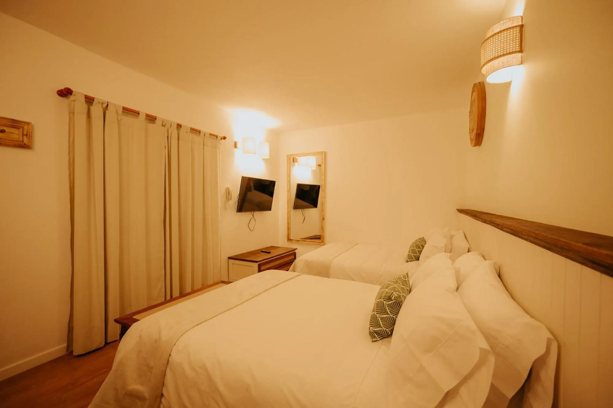 Bed in Hotel La Corada