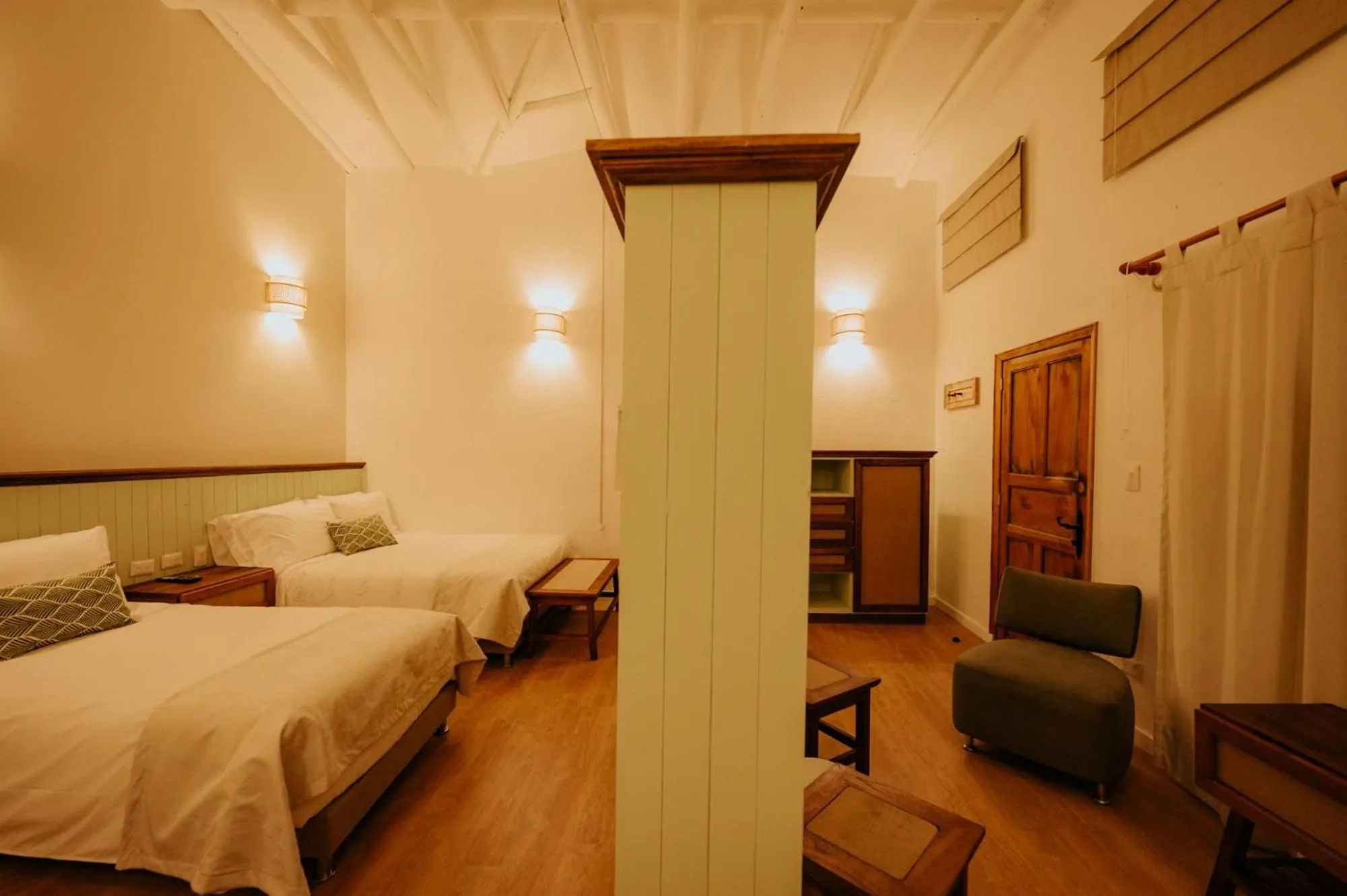 Bed in Hotel La Corada