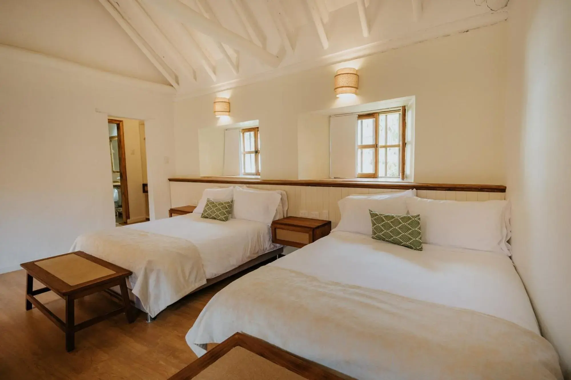 Bed in Hotel La Corada Bed in Hotel La Corada