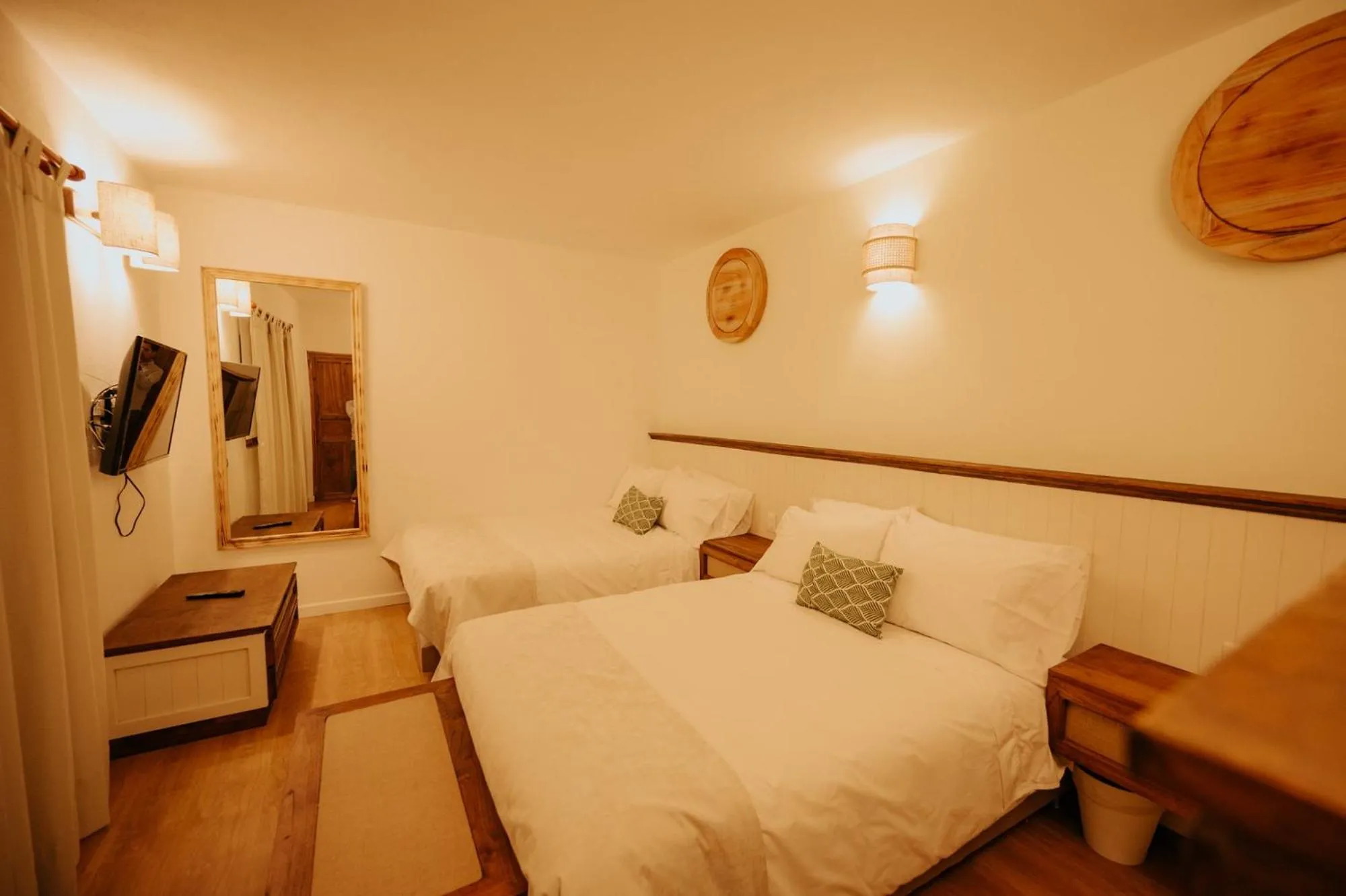 Bed in Hotel La Corada