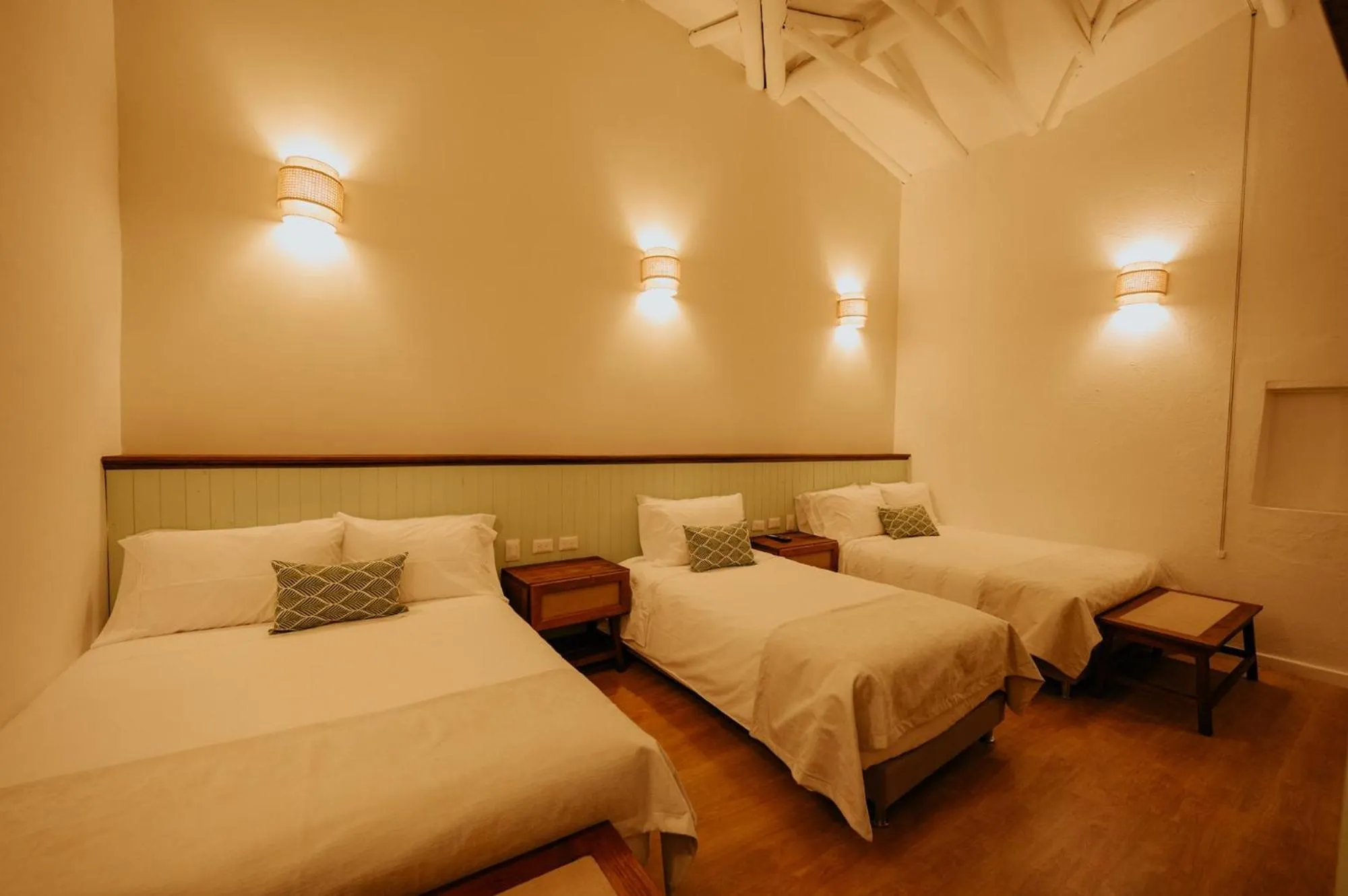 Bed in Hotel La Corada