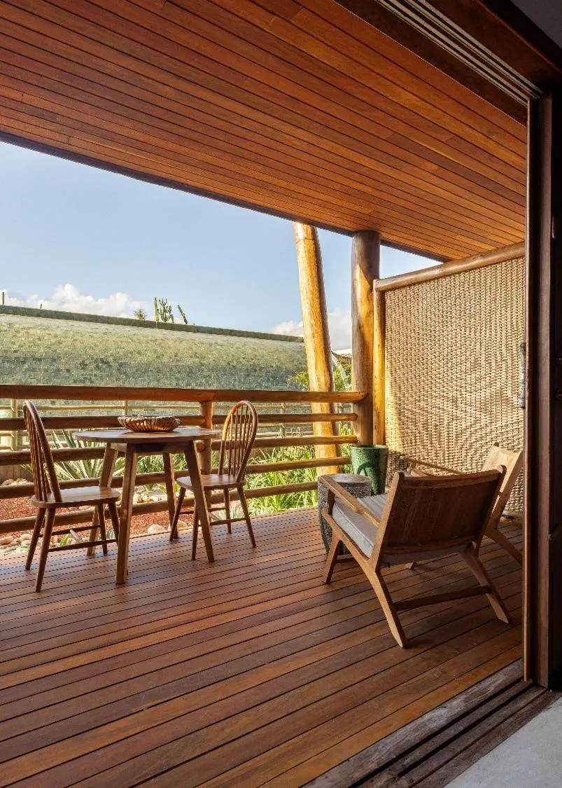Patio in Filho do Vento Kite & Lodge