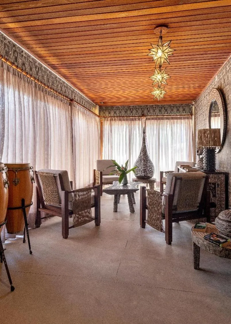 Lobby or reception in Filho do Vento Kite & Lodge