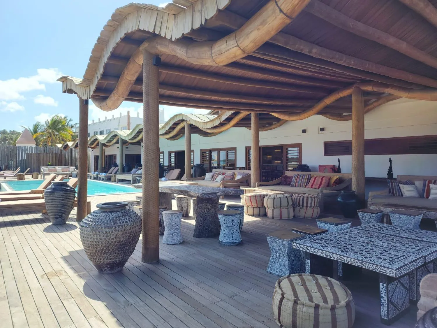 Patio in Filho do Vento Kite & Lodge