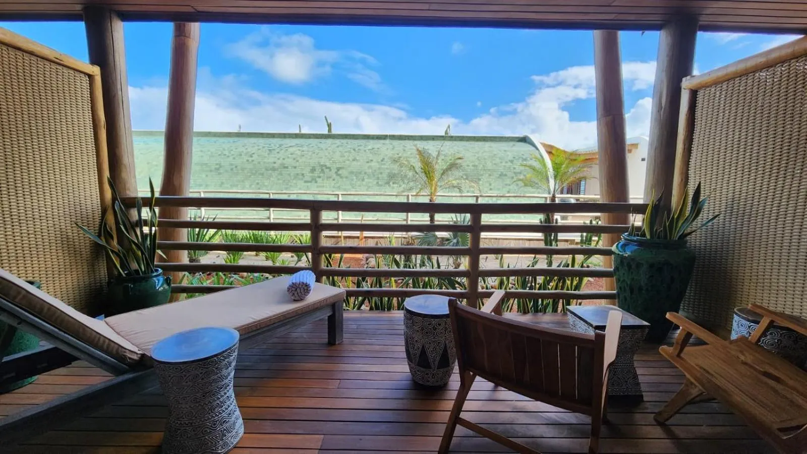 Patio in Filho do Vento Kite & Lodge