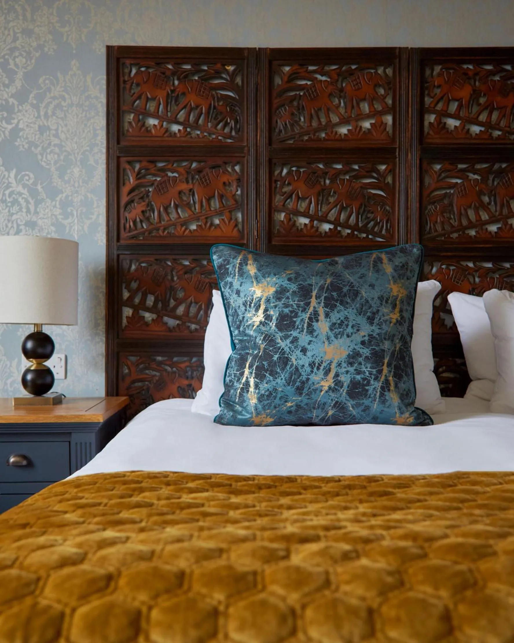 Bedroom, Bed in The Christopher Hotel, Eton