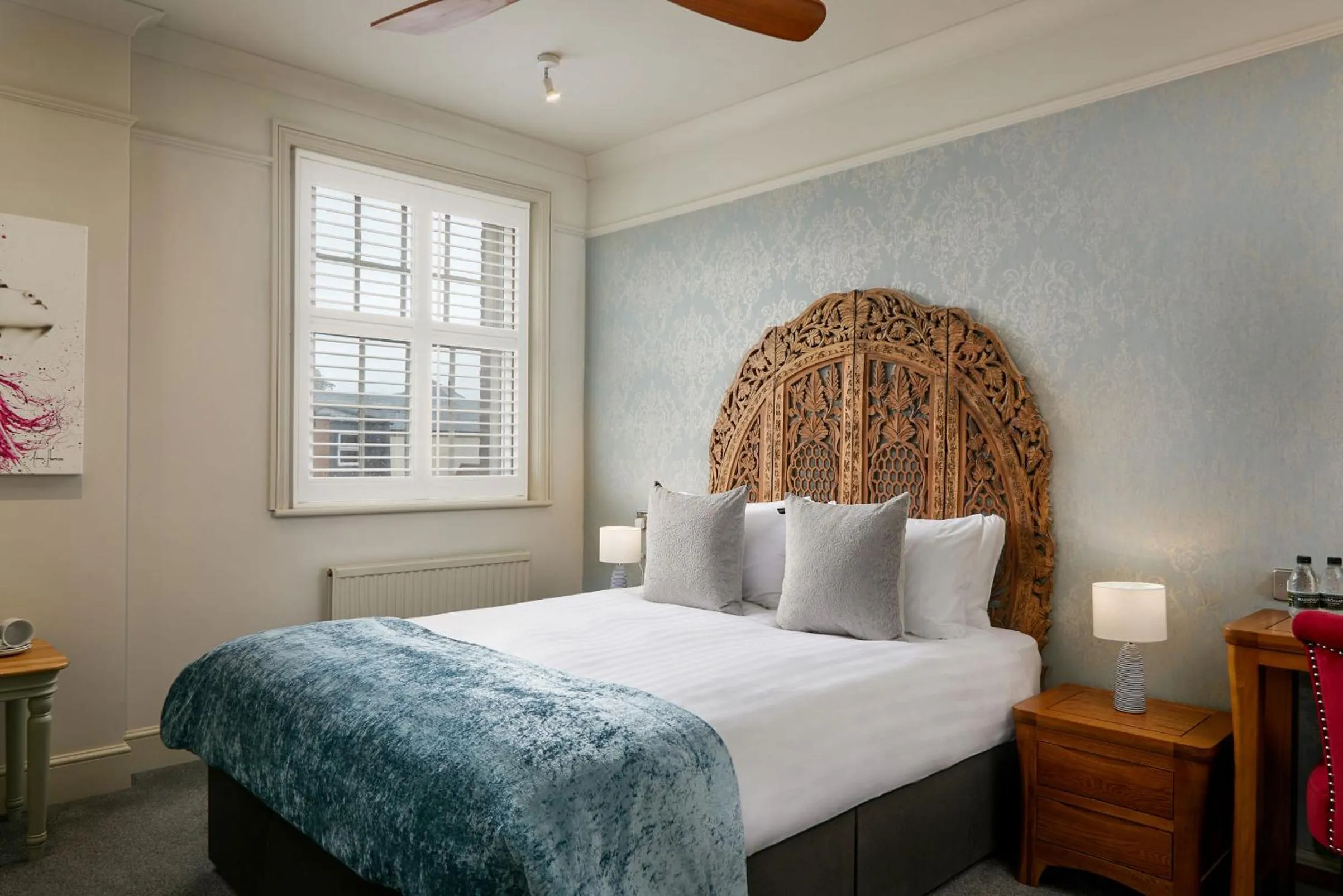 Bedroom, Bed in The Christopher Hotel, Eton