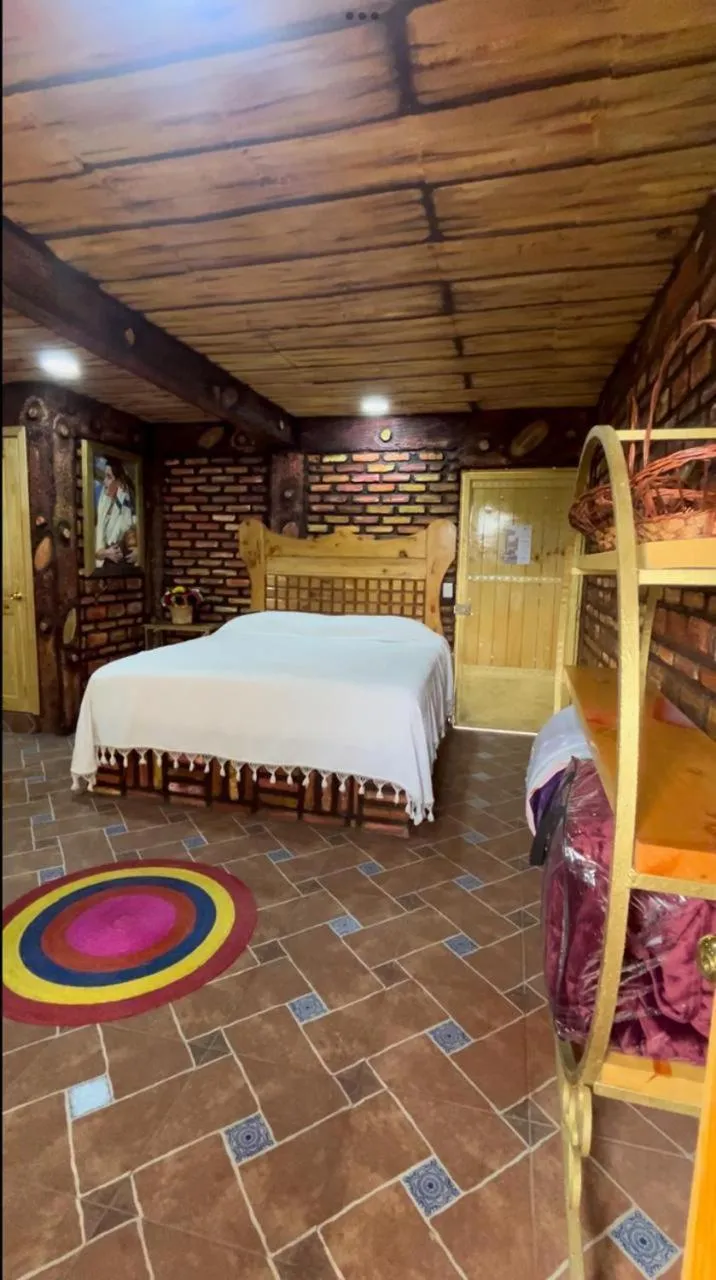 Bed in HOTEL & SPA LOS AGAVES Tepotzotlán