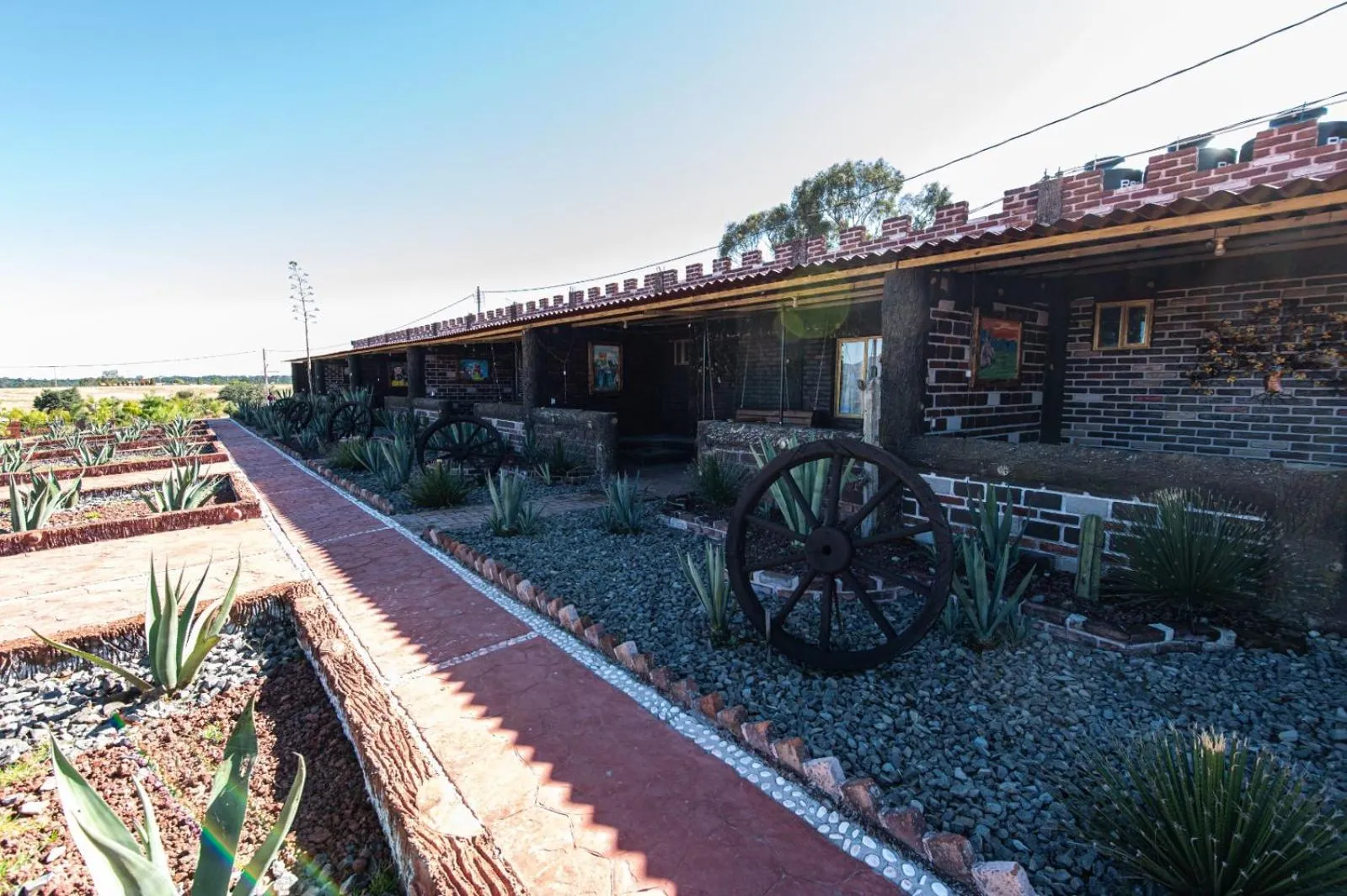 Property building in HOTEL & SPA LOS AGAVES Tepotzotlán