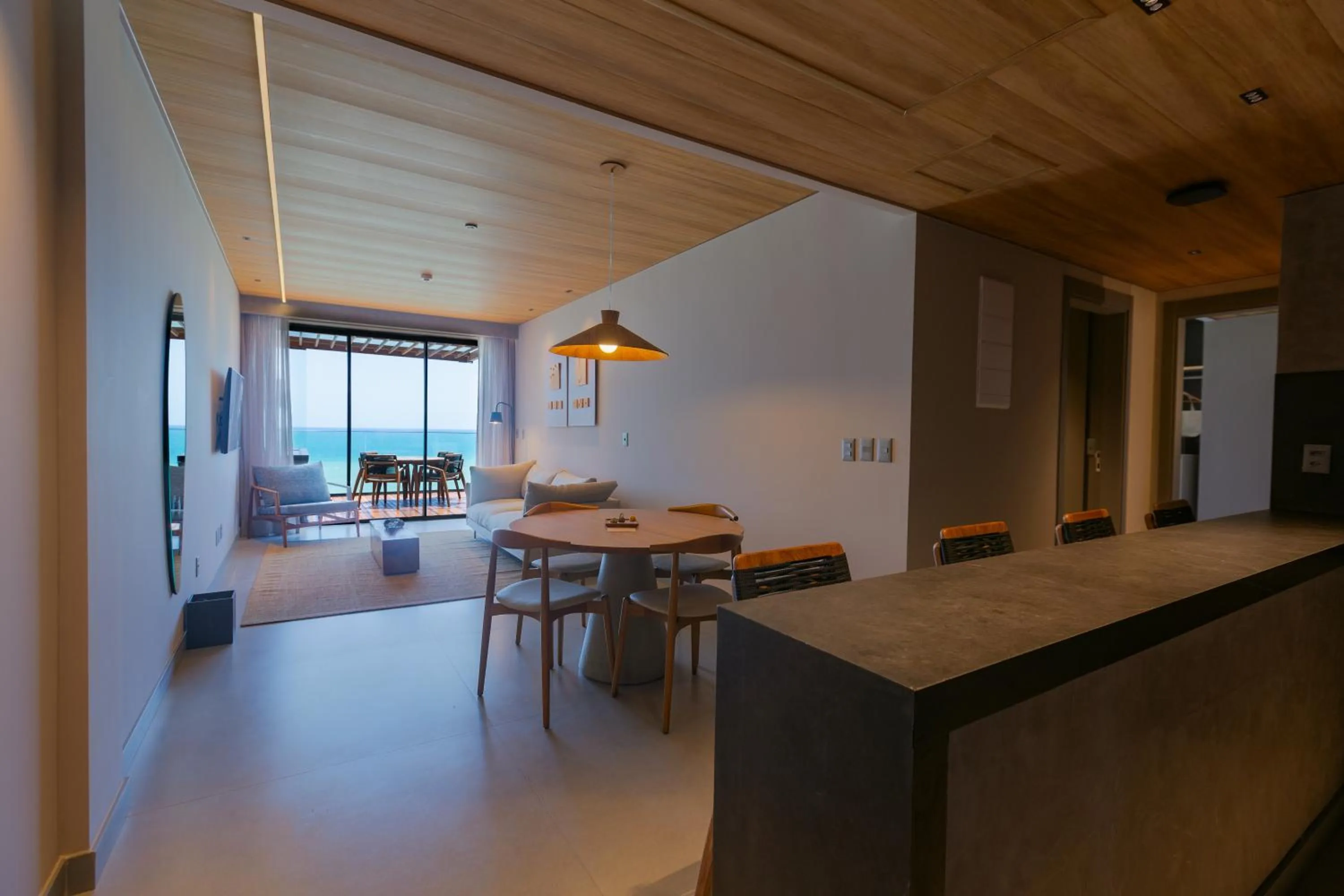 Dining area in Ritz Barra de São Miguel