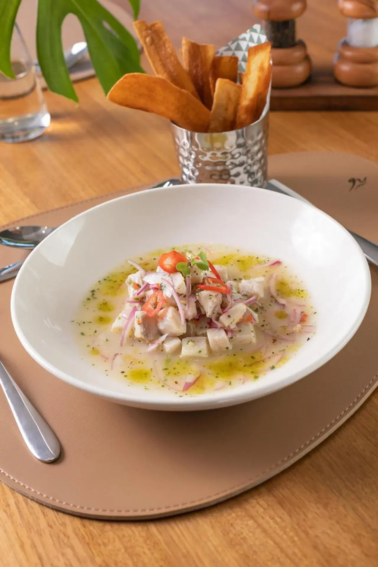 Food close-up in Ritz Barra de São Miguel Food close-up in Ritz Barra de São Miguel