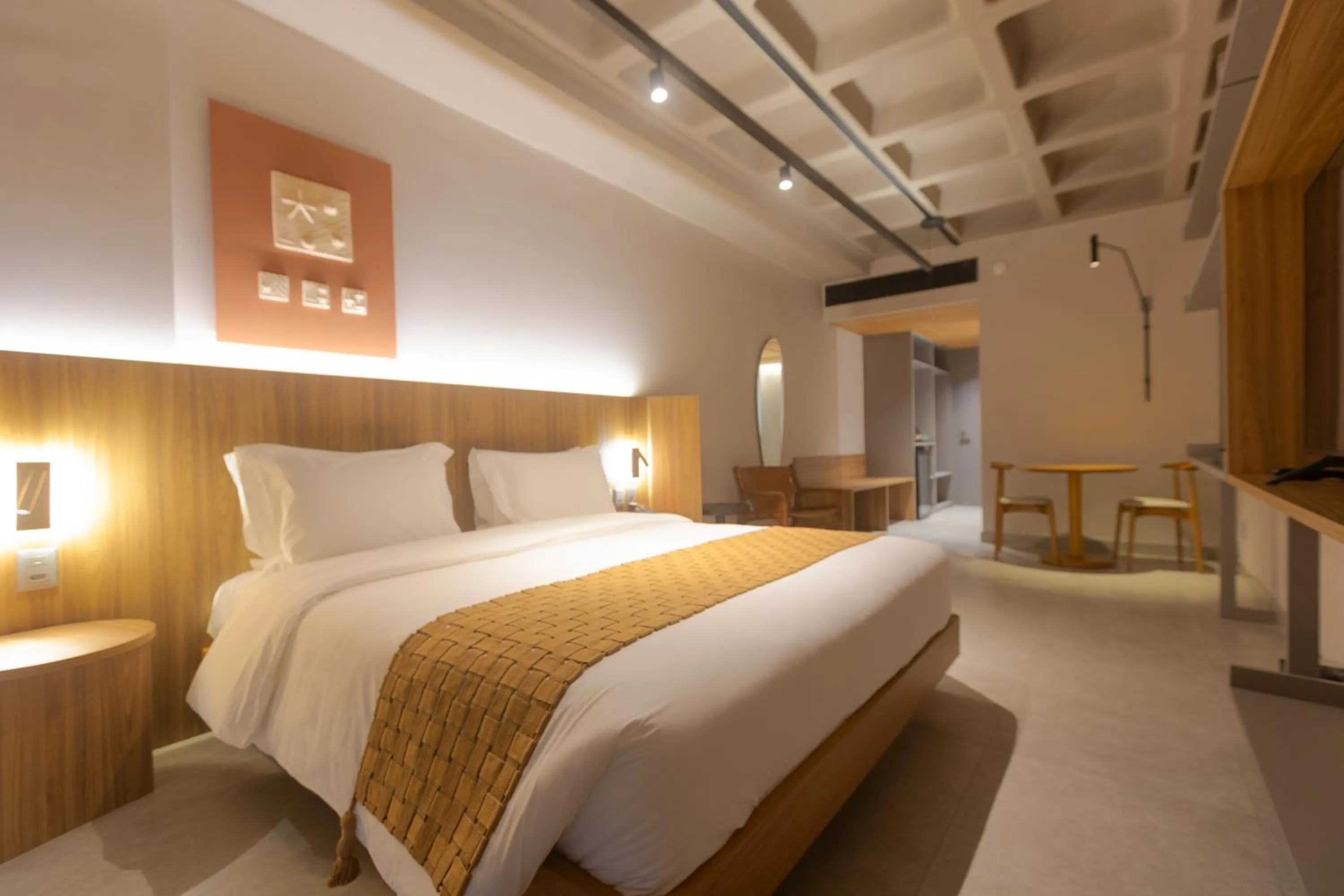 Bedroom, Bed in Ritz Barra de São Miguel