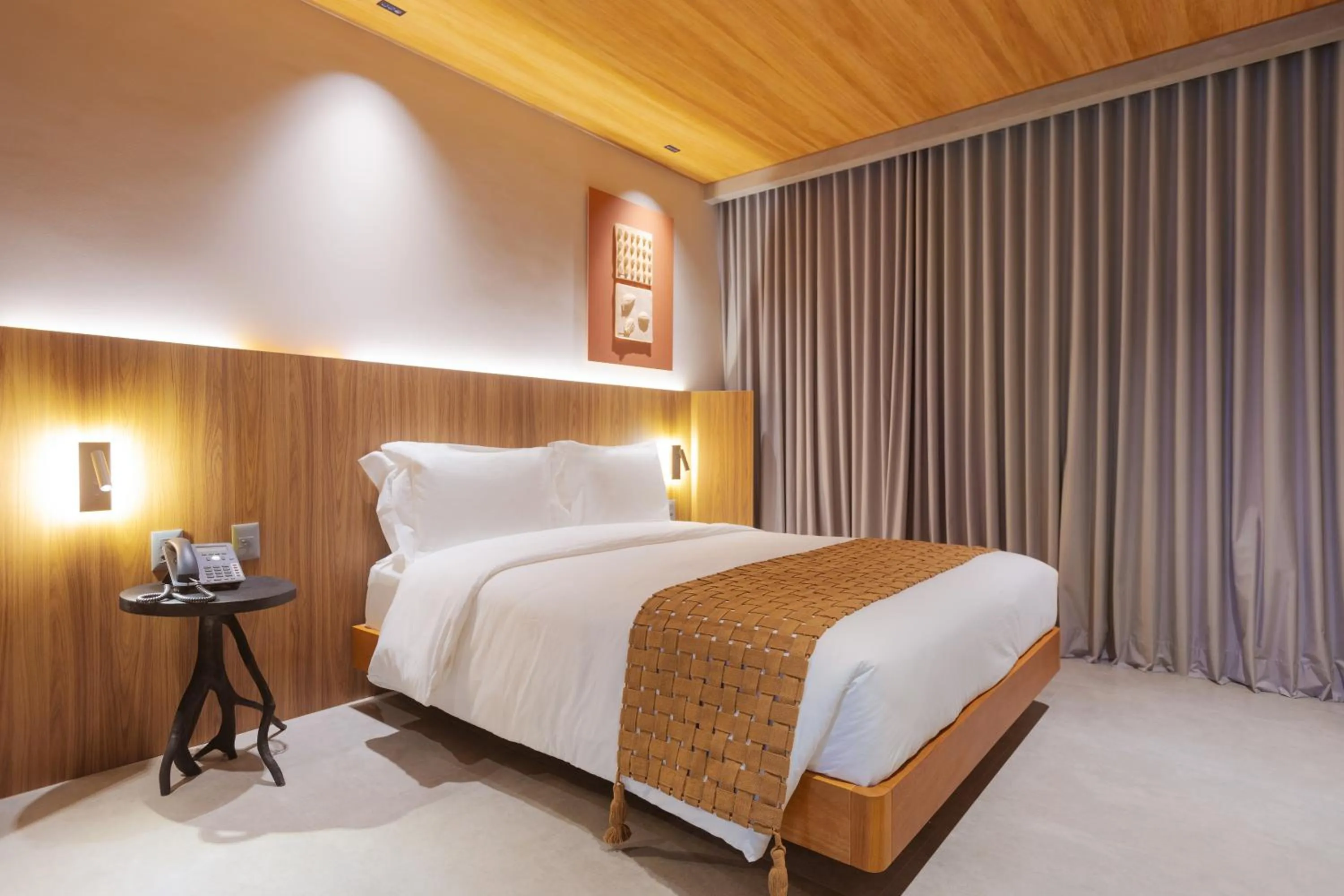 Bedroom, Bed in Ritz Barra de São Miguel