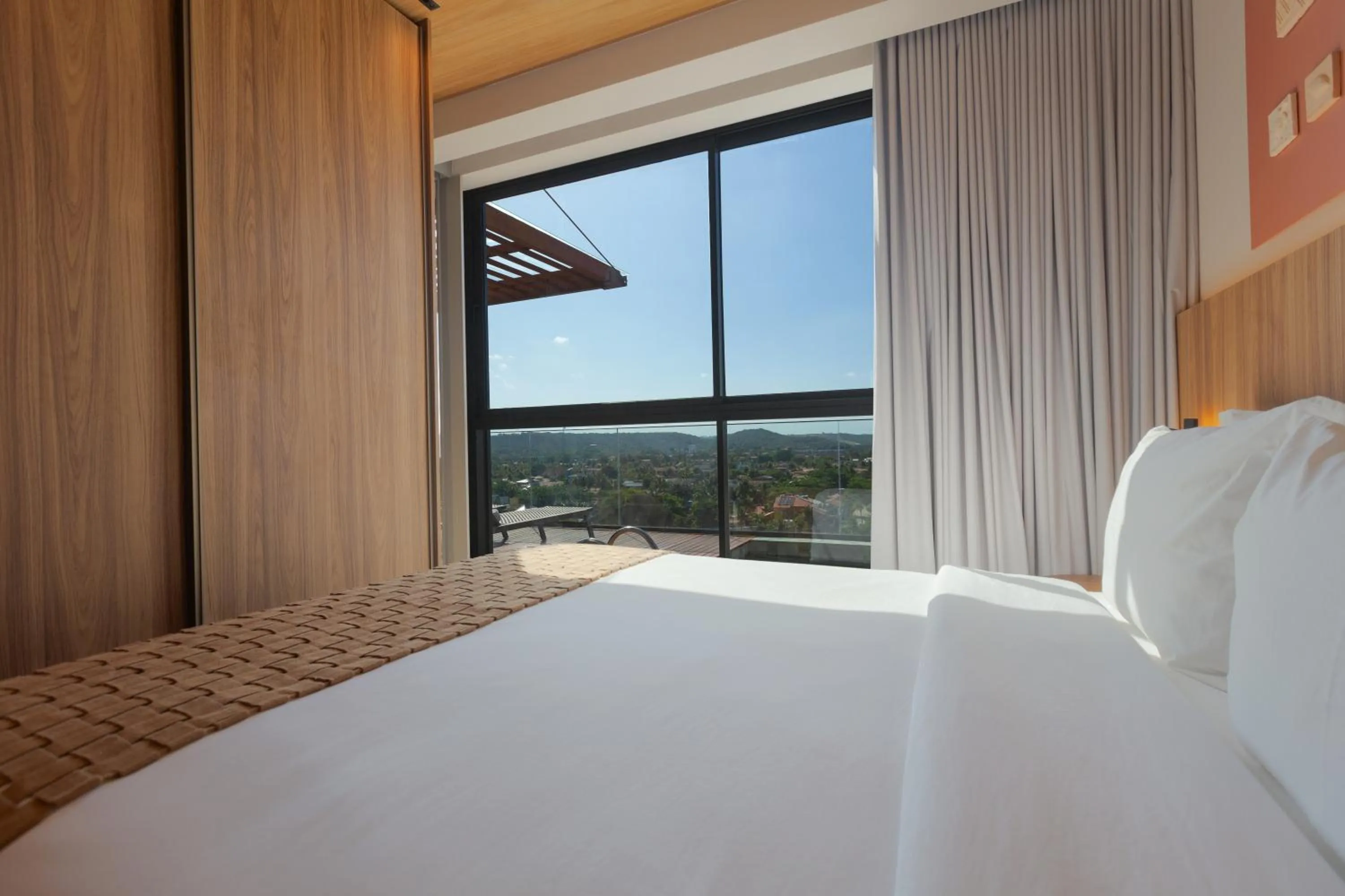 Bedroom, Bed in Ritz Barra de São Miguel