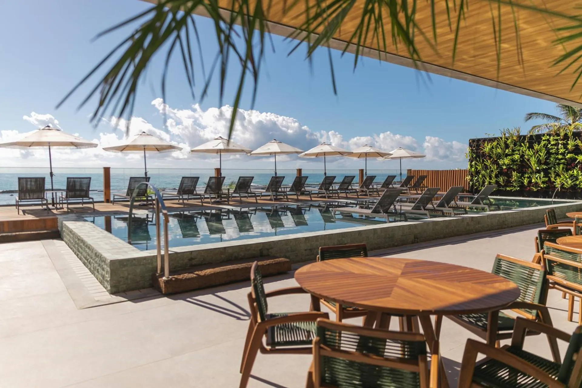 Swimming pool in Ritz Barra de São Miguel