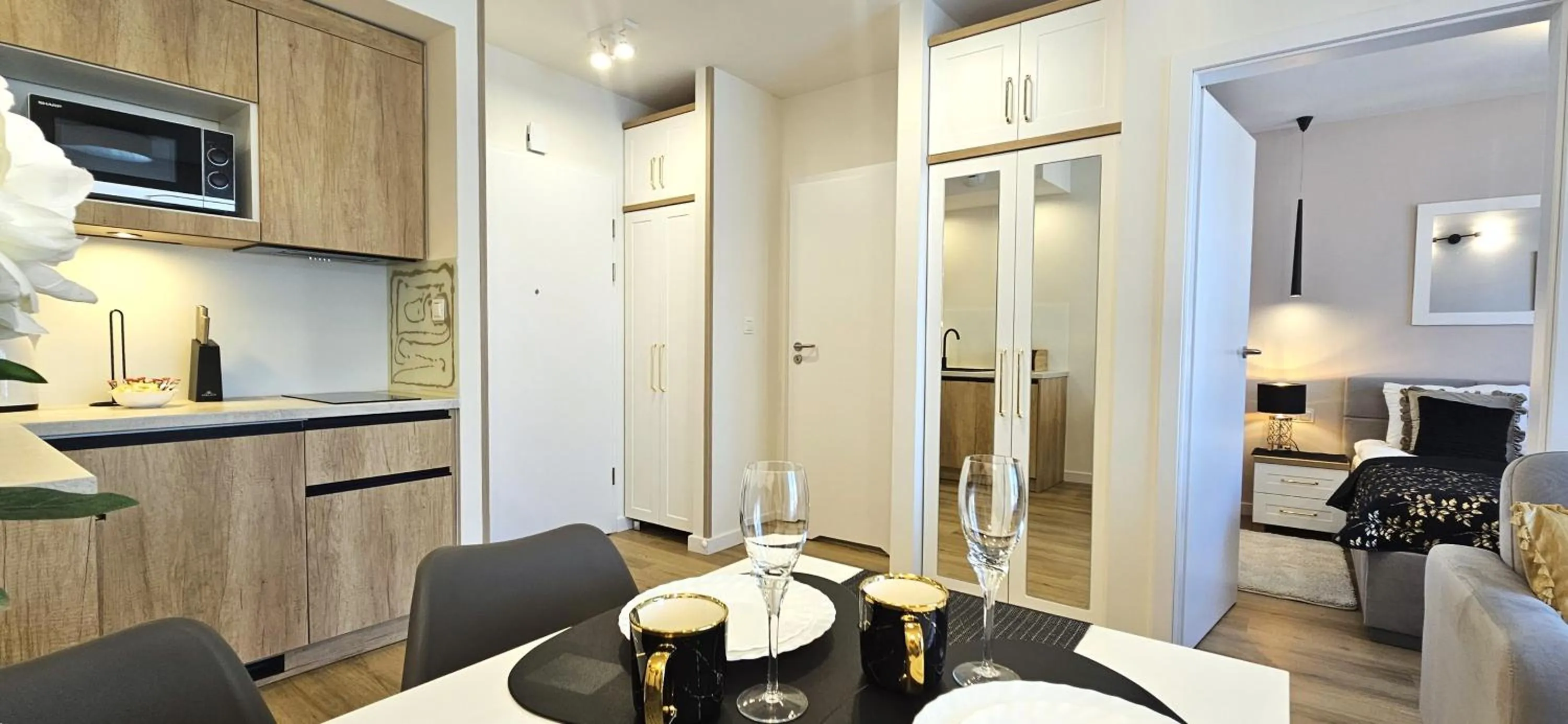 Living room in VIP Apartamenty Zakopianskie