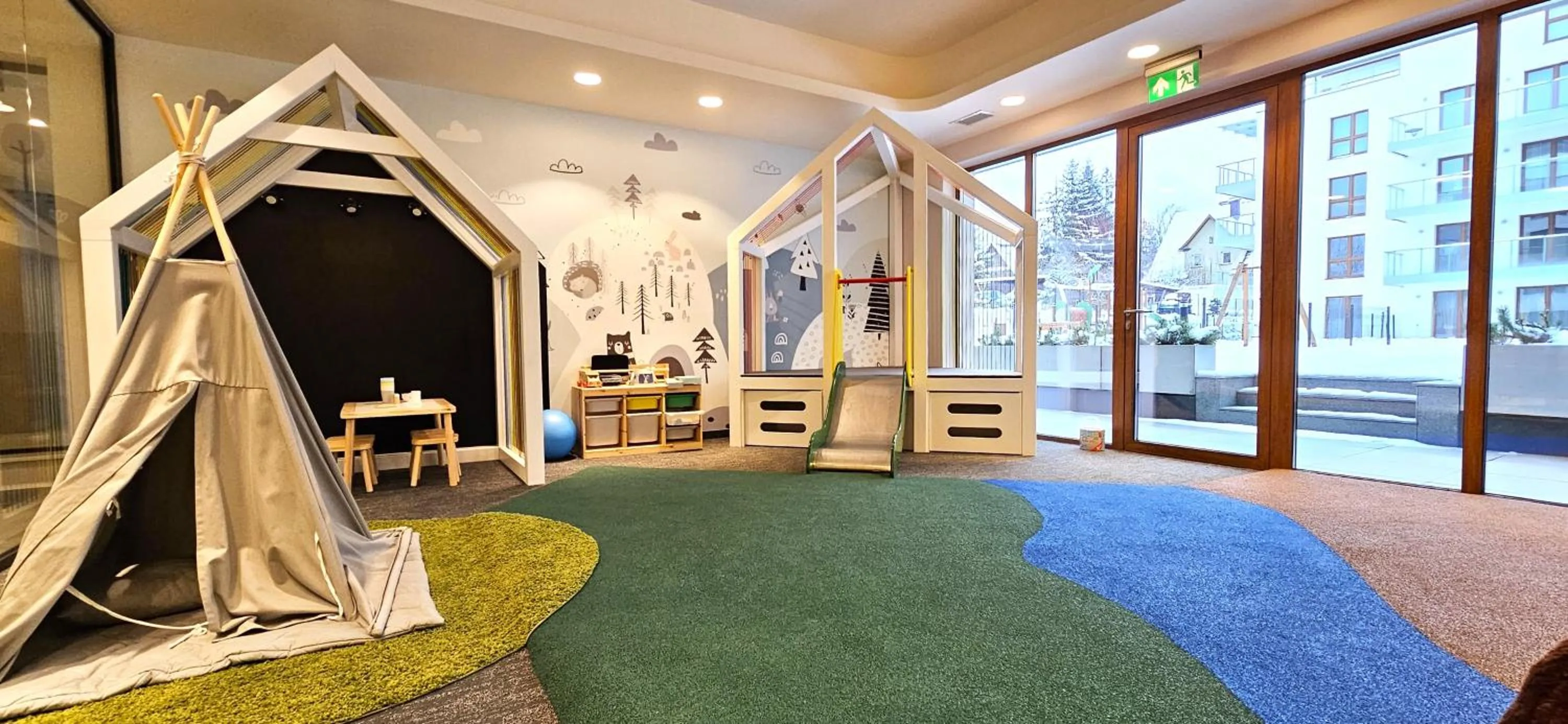 Children play ground in VIP Apartamenty Zakopianskie