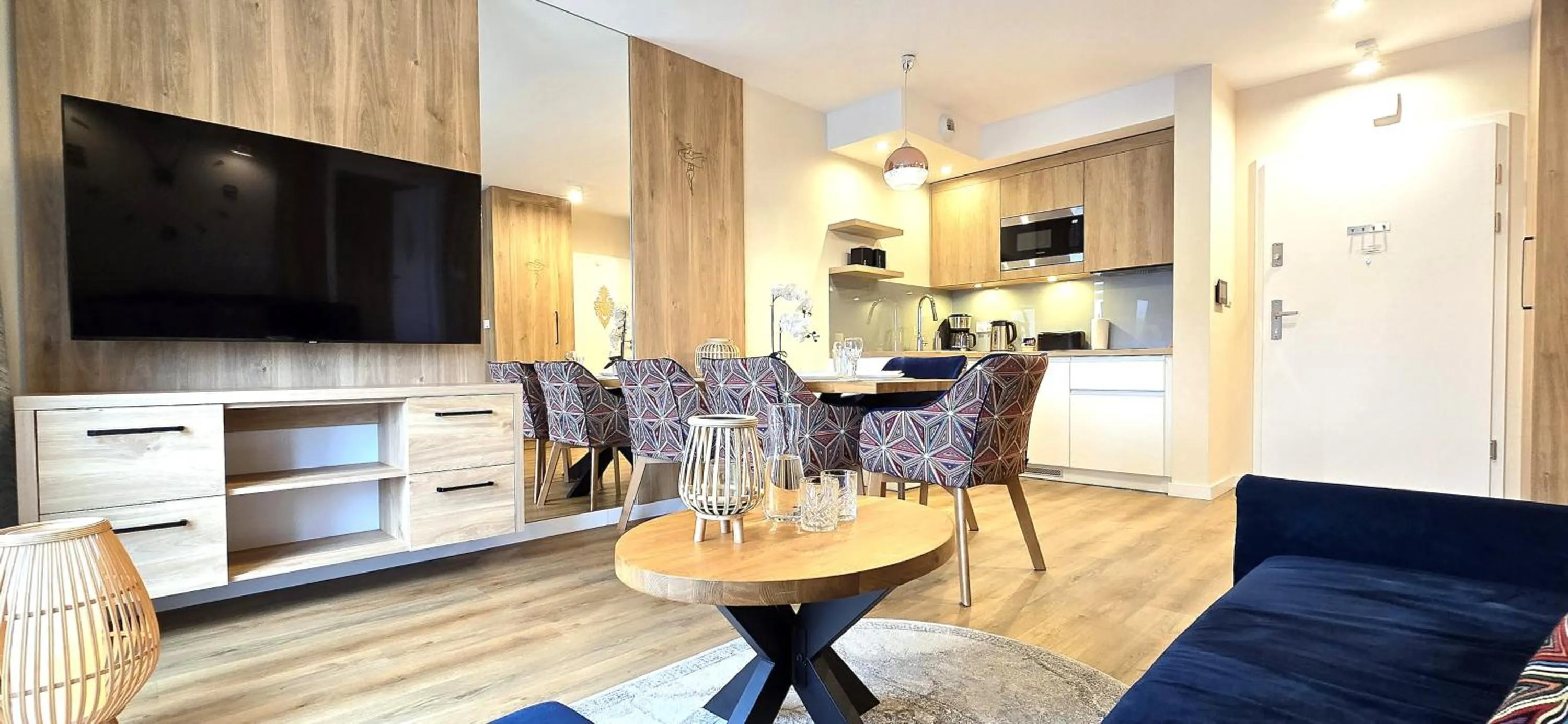 Living room in VIP Apartamenty Zakopianskie