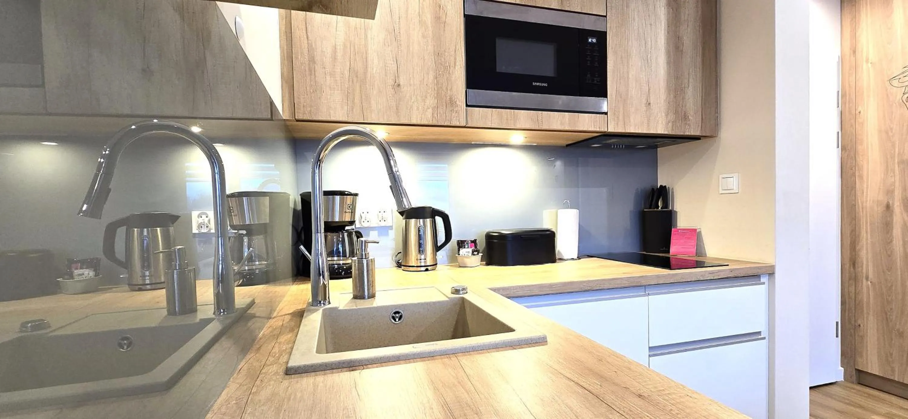 Kitchen or kitchenette in VIP Apartamenty Zakopianskie