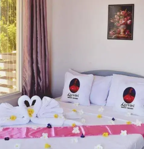 Bed in LORELEI BEACH RESORT Bed in LORELEI BEACH RESORT