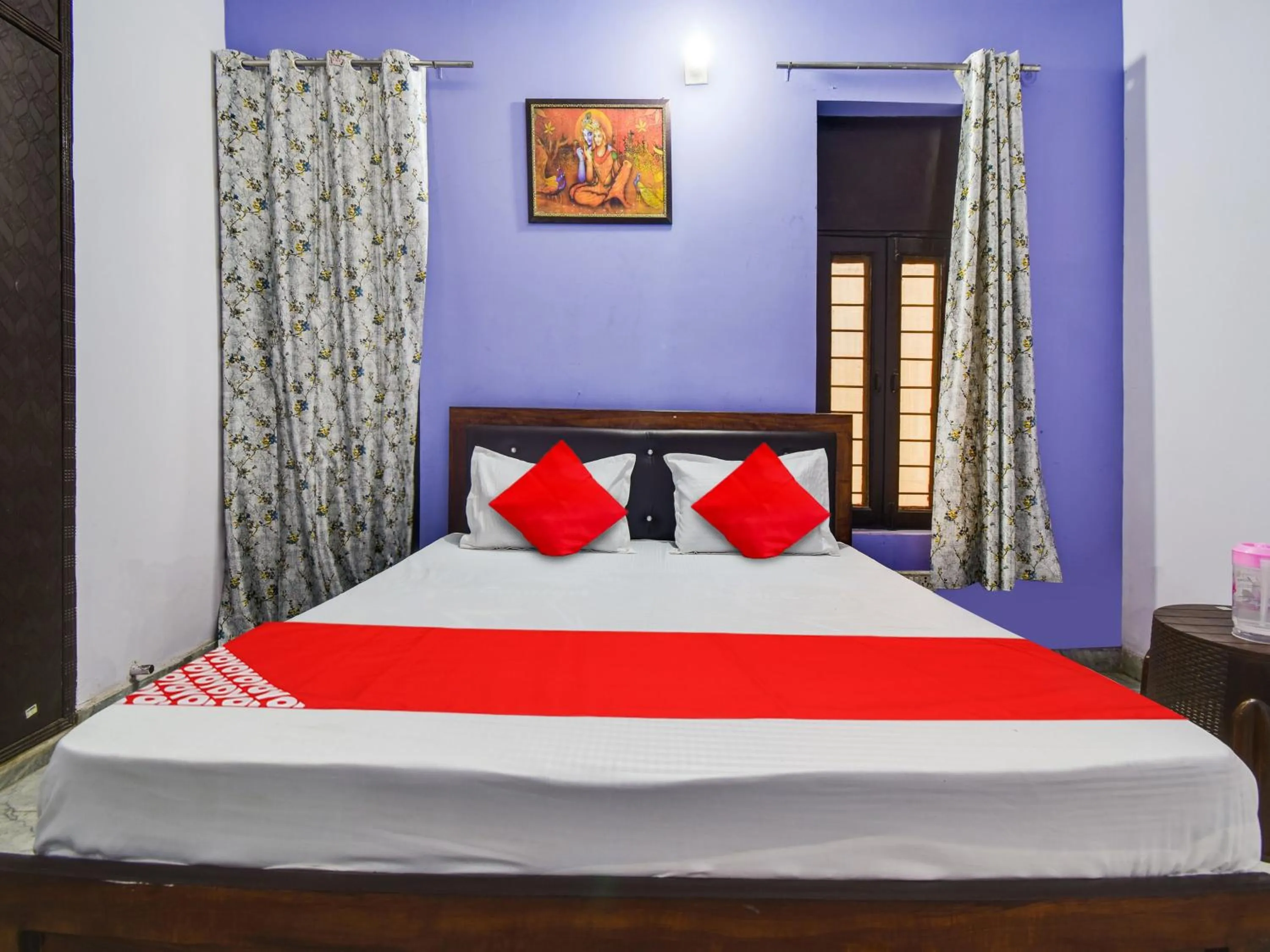 Bedroom, Bed in Hotel O SHYAM RESIDENCY