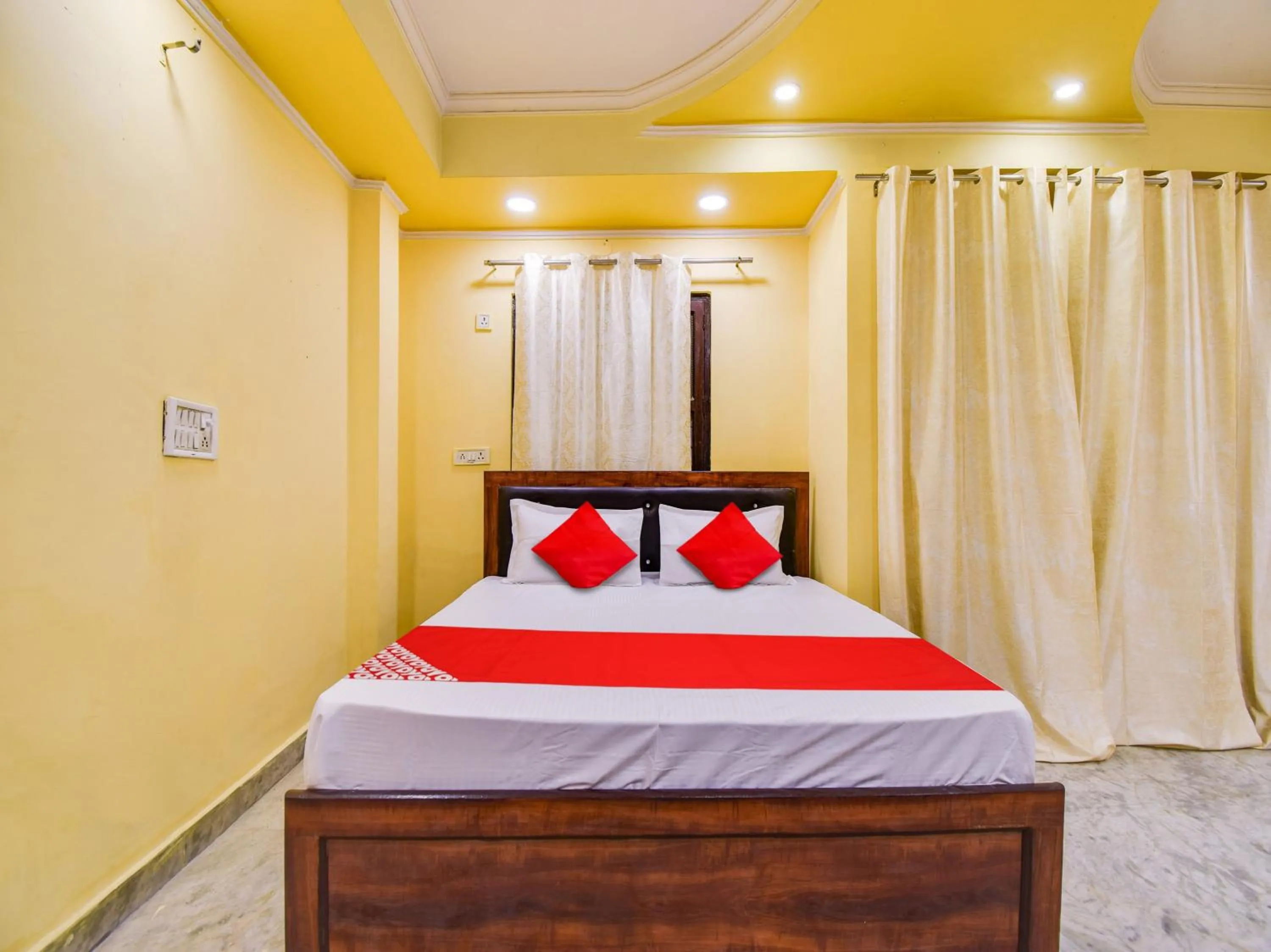Bedroom, Bed in Hotel O SHYAM RESIDENCY
