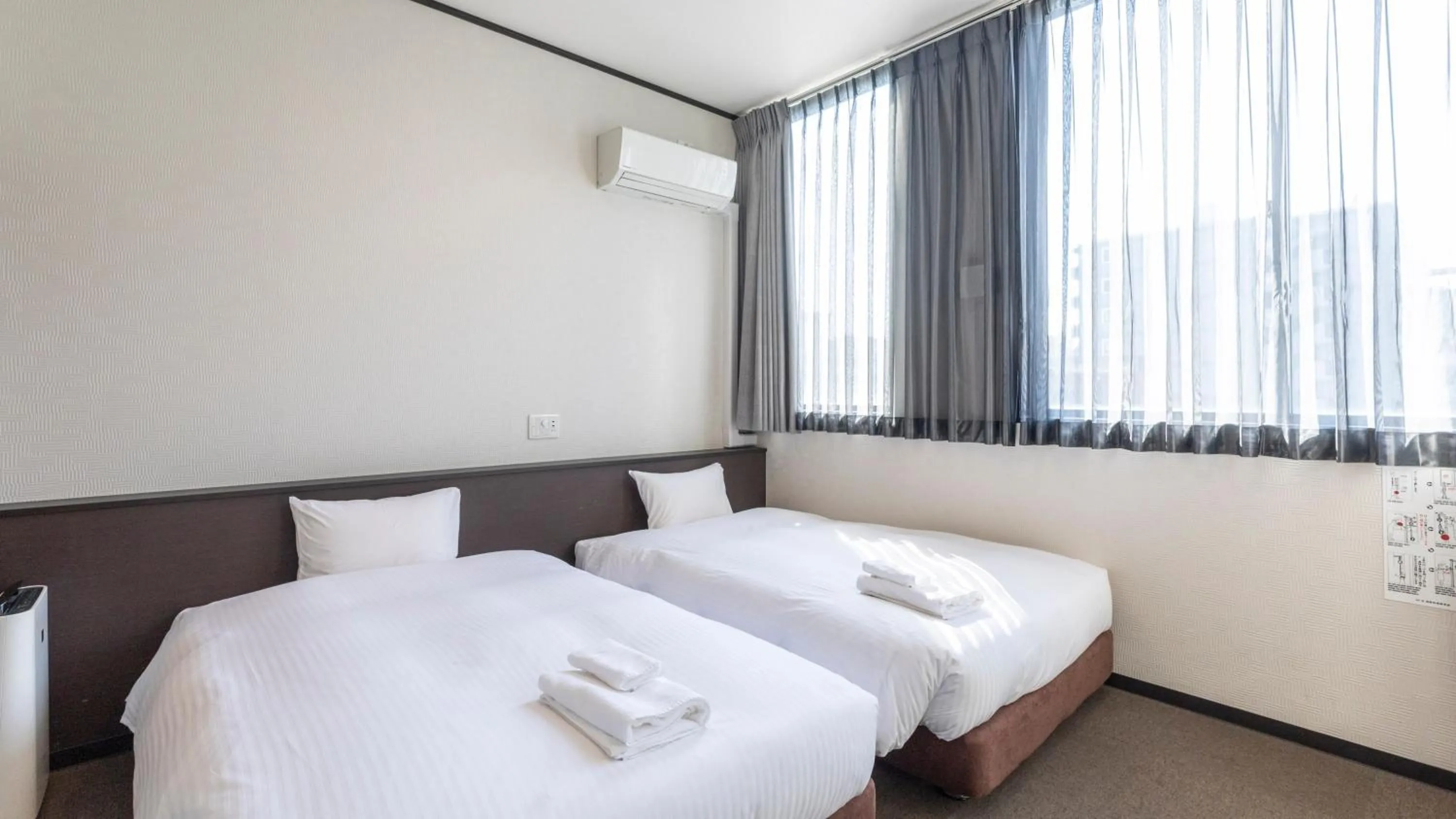 Photo of the whole room, Bed in Tabist OSAKA PORT HOTEL L'ESPOIR