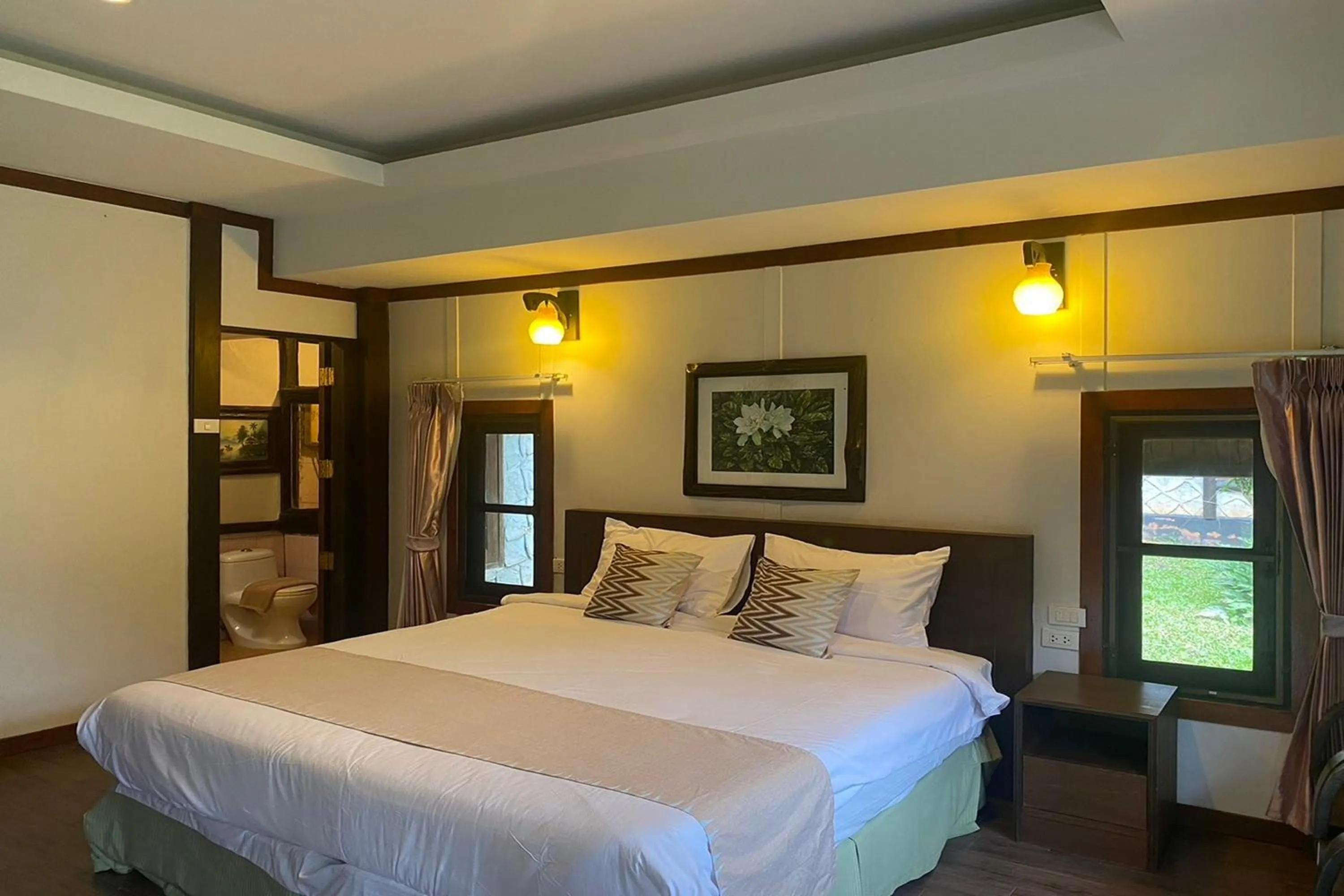Bedroom, Bed in Phu Ing Fah Resort