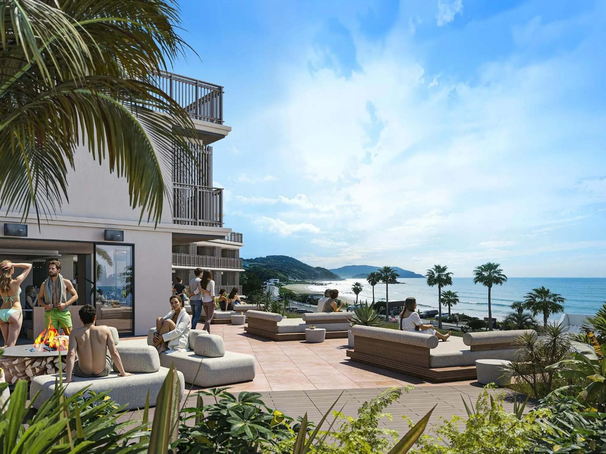 Property building in seven x seven Itoshima