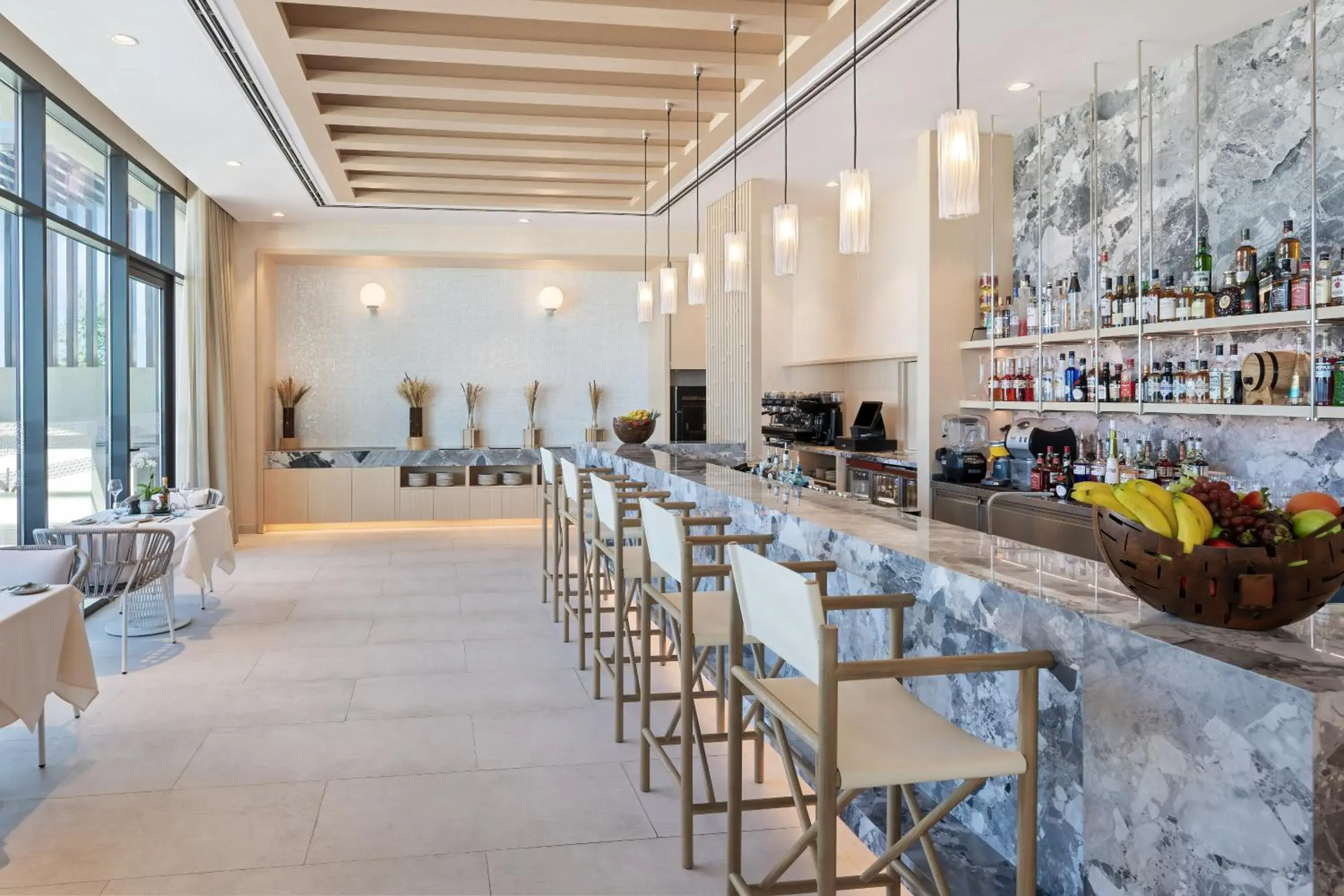 Restaurant/places to eat in Bab Al Nojoum Hudayriyat Villas Restaurant/places to eat in Bab Al Nojoum Hudayriyat Villas