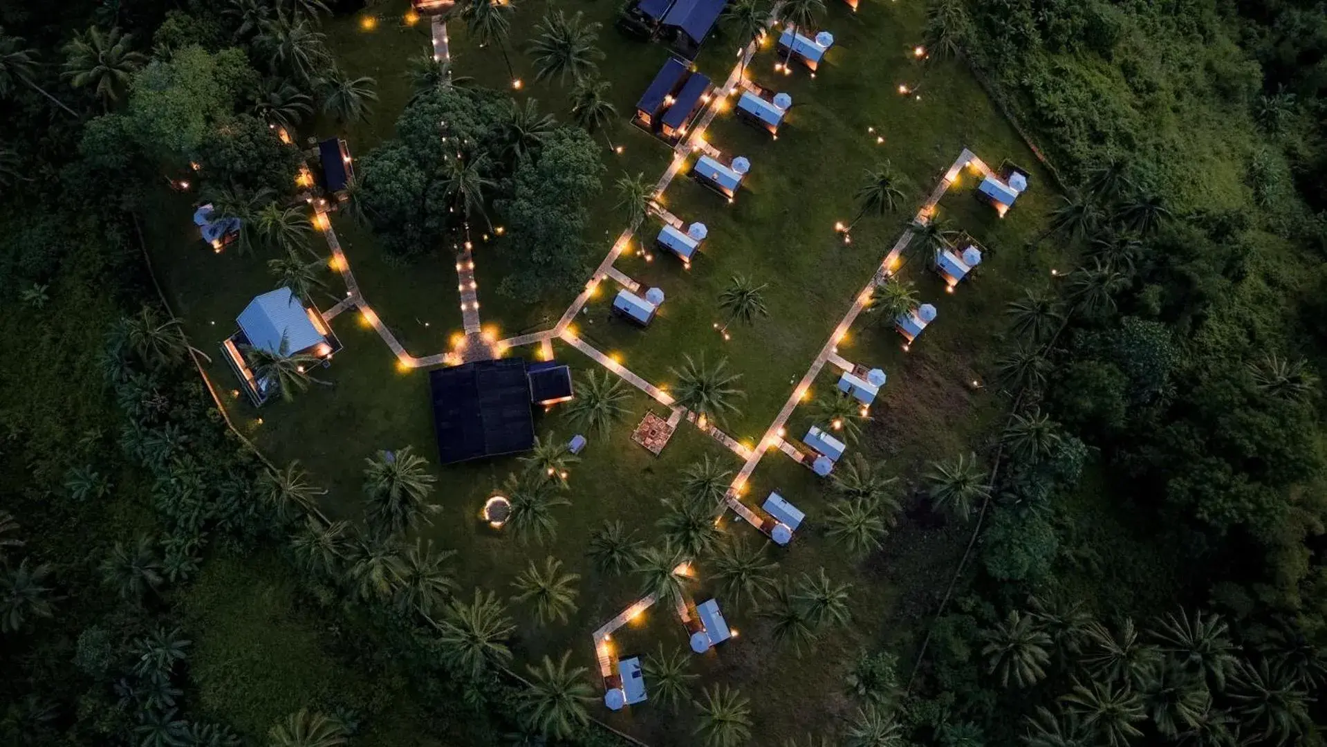 Bird's eye view in Bobocabin Bunaken Hills, Manado Bird's eye view in Bobocabin Bunaken Hills, Manado