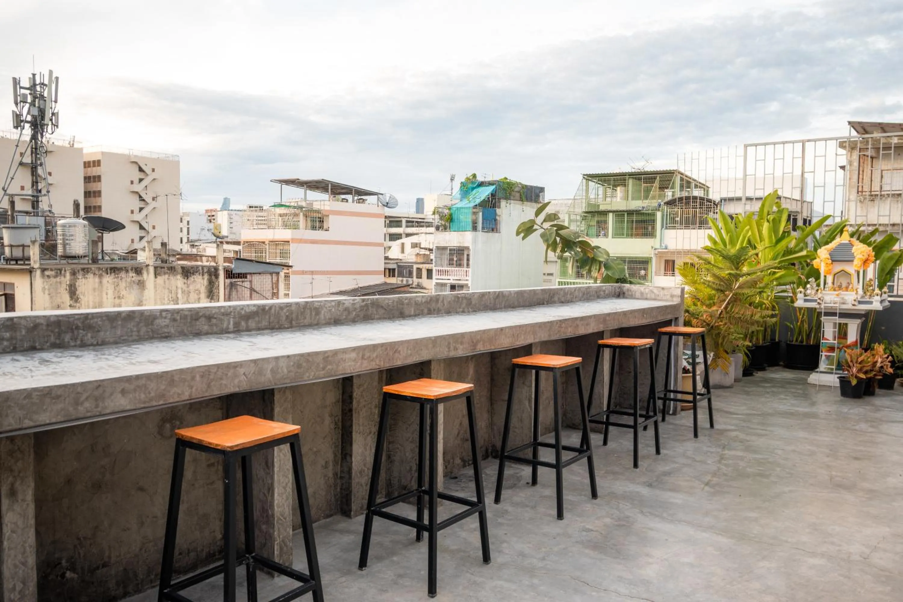 City view in Ti Thong Hostel