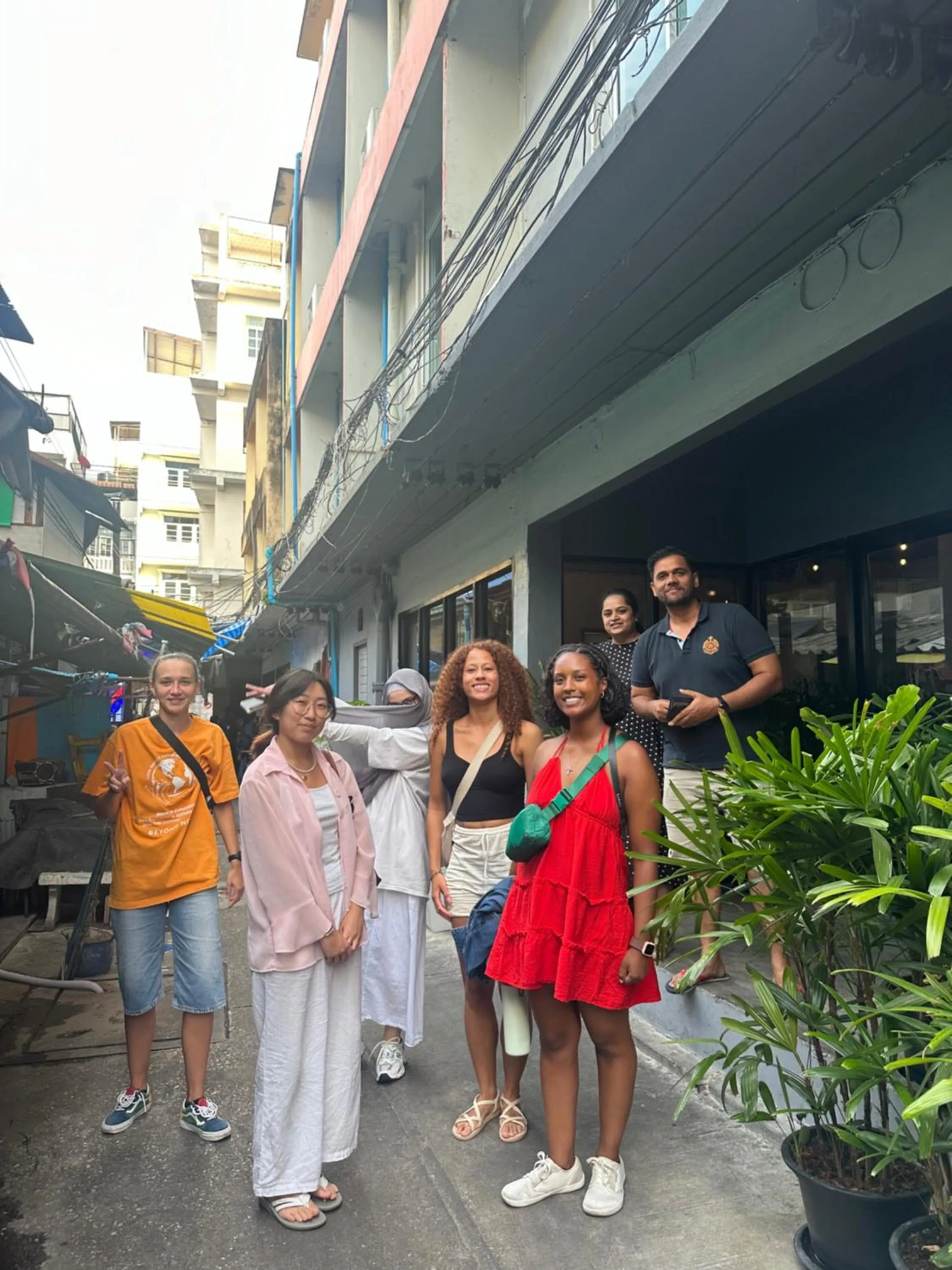 Property building in Ti Thong Hostel