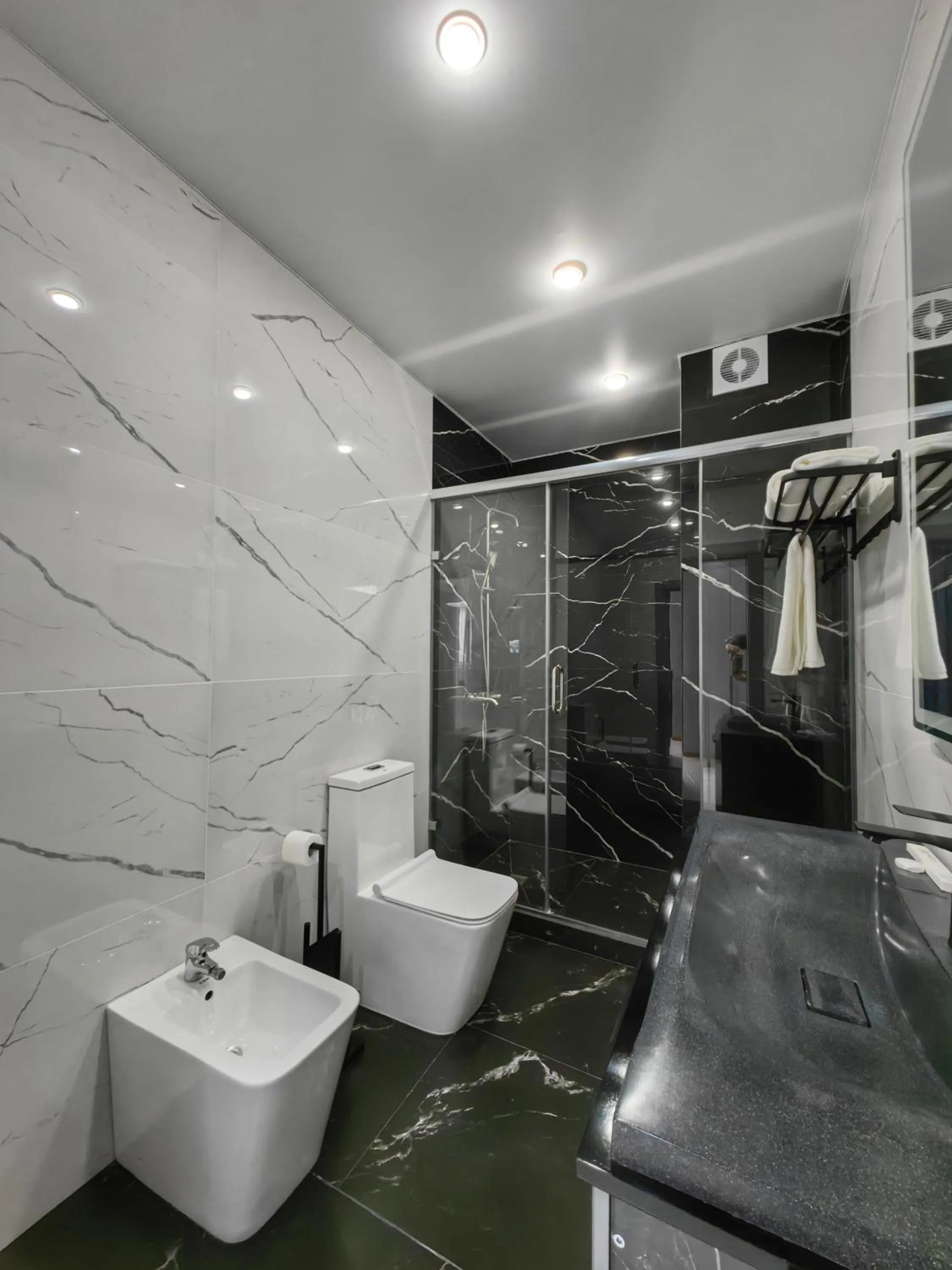 Bathroom in Shymkent Park Hotel
