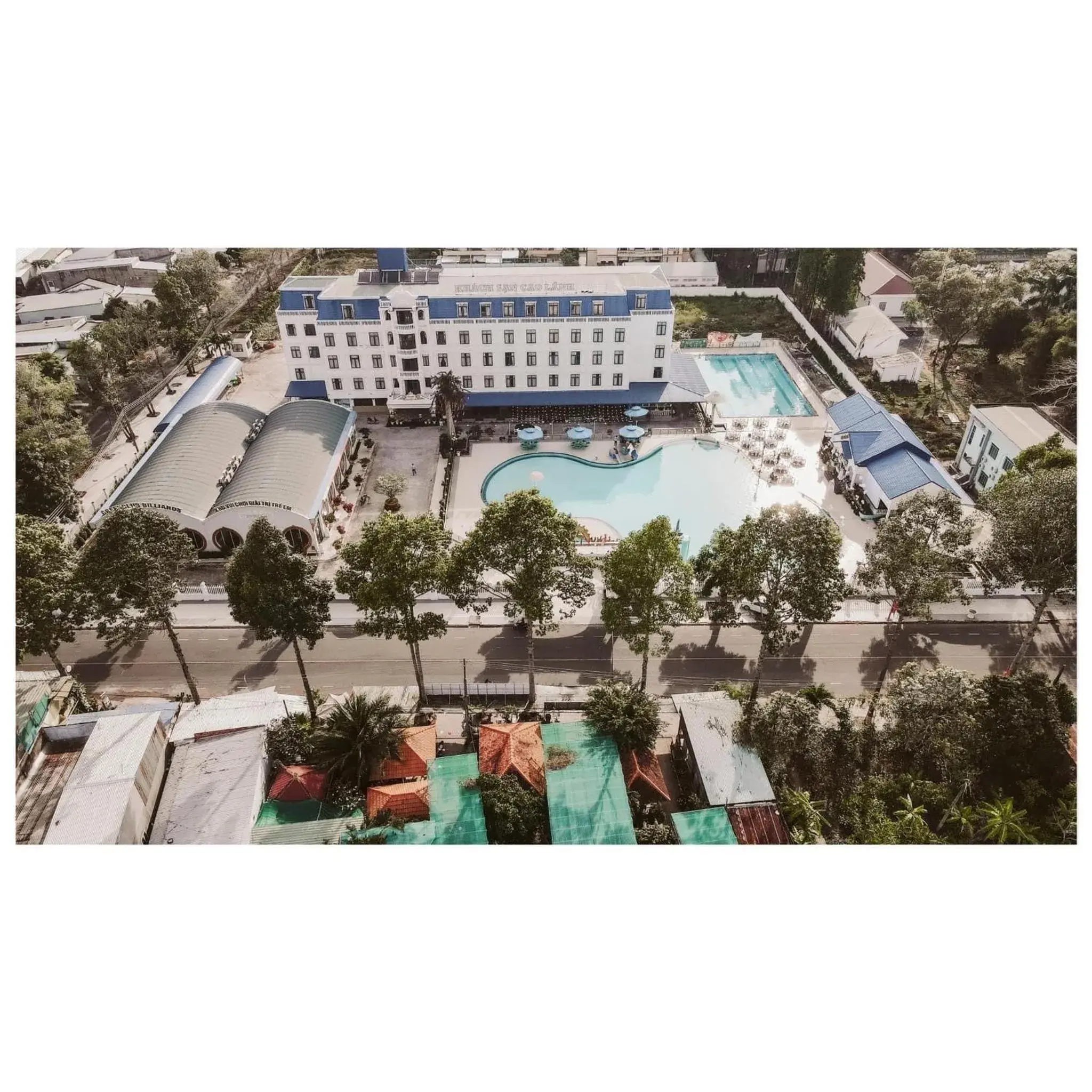 Bird's eye view in Cao Lanh Hotel Bird's eye view in Cao Lanh Hotel