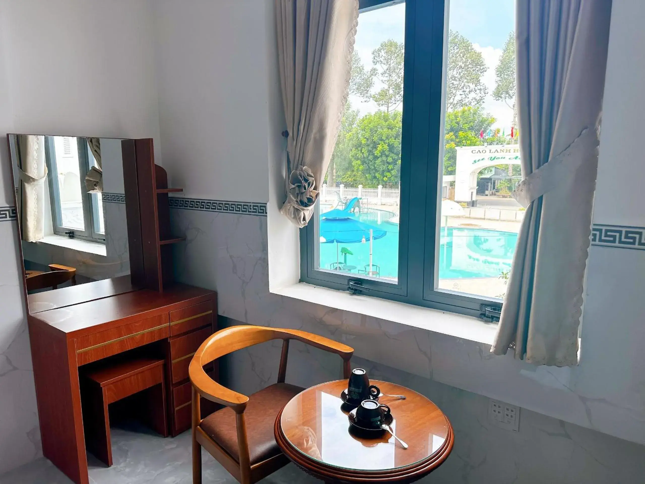 Pool view in Cao Lanh Hotel Pool view in Cao Lanh Hotel