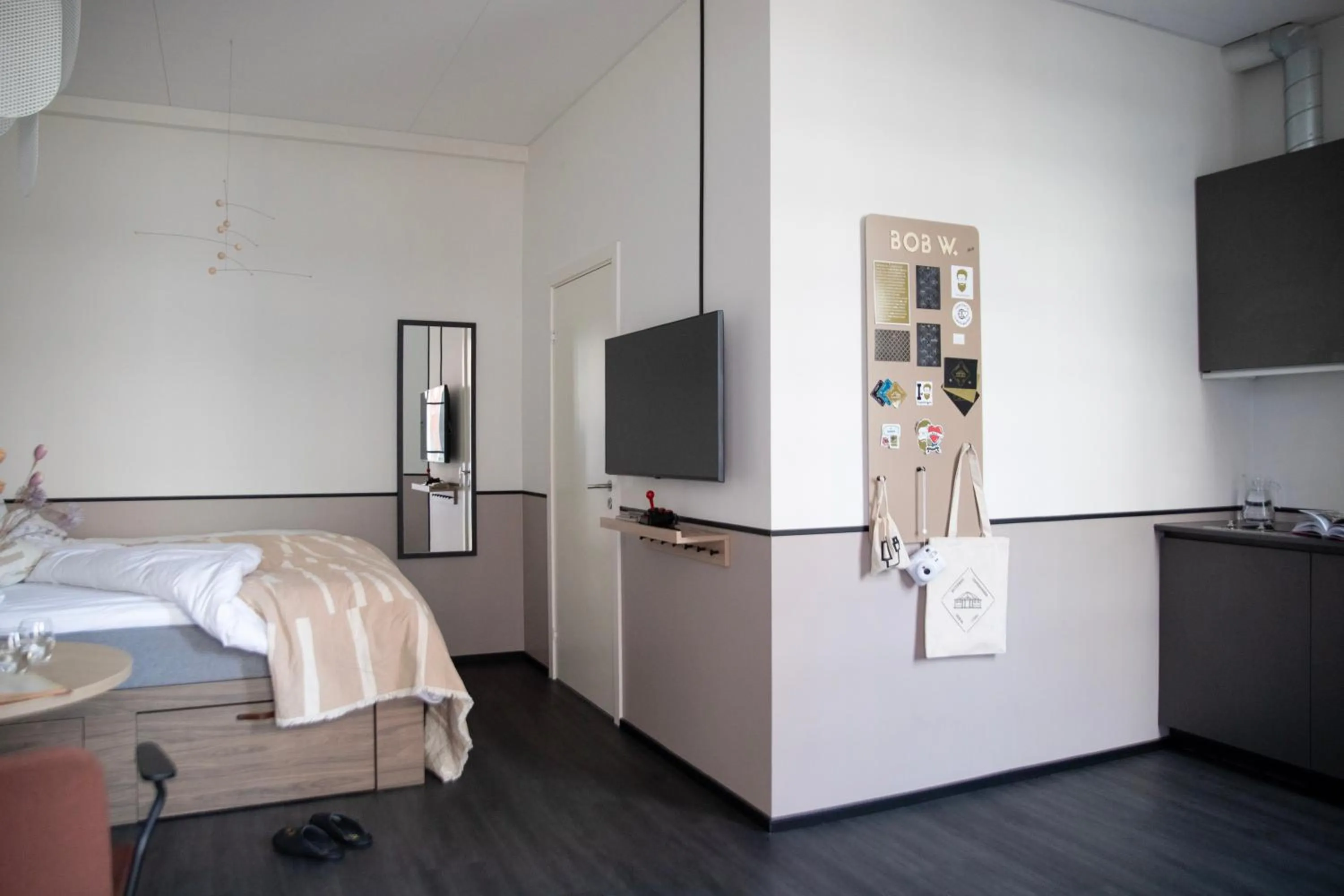 Photo of the whole room, Bed in Bob W Copenhagen Østerbro