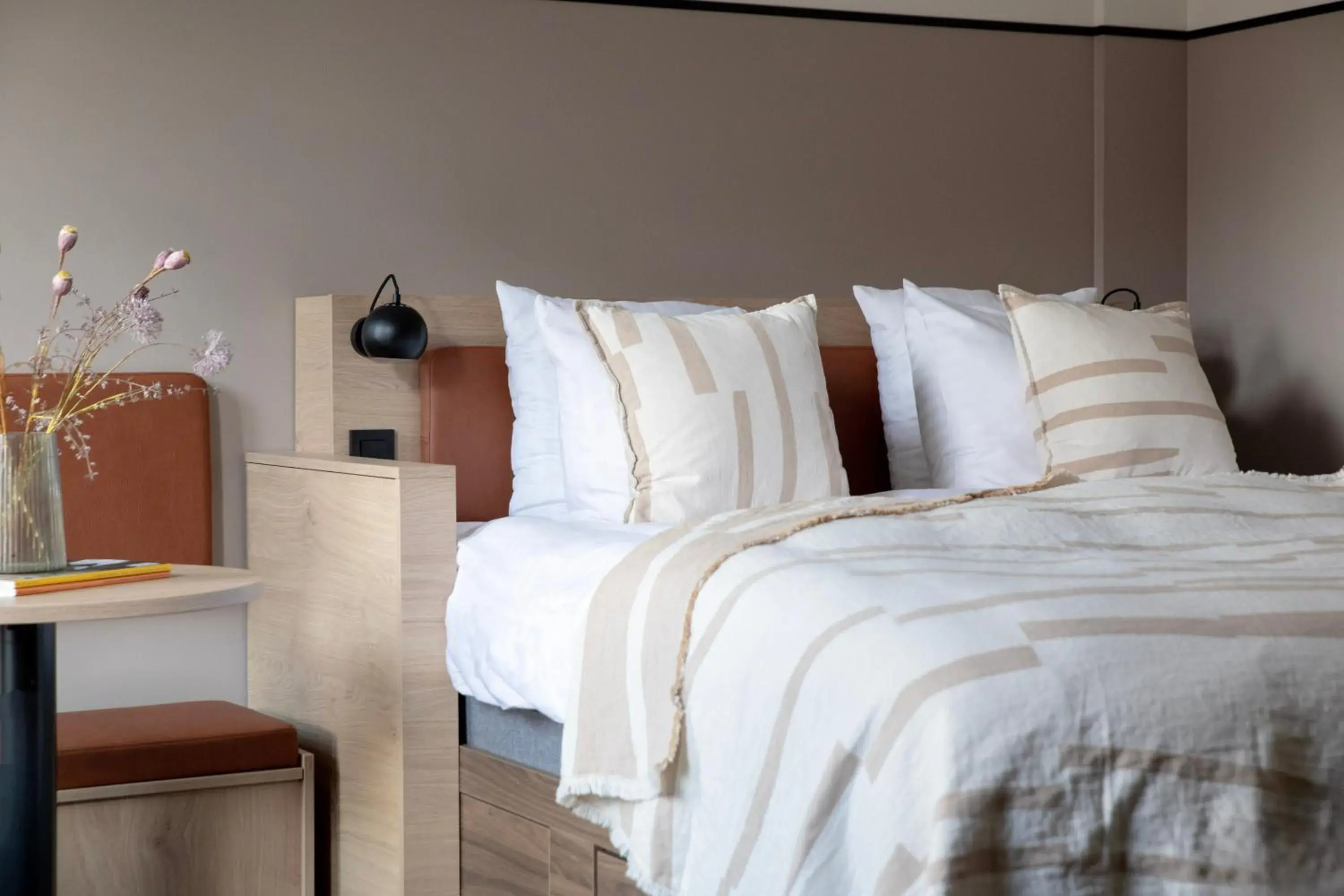 Bed in Bob W Østerbro Copenhagen Bed in Bob W Østerbro Copenhagen
