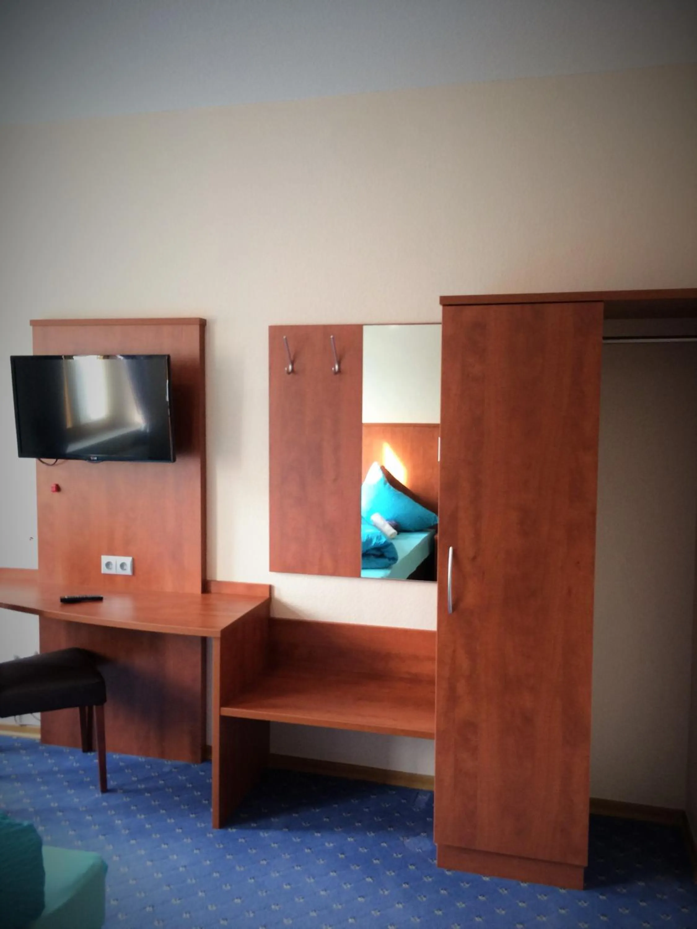 Decorative detail, Bed in Hotel - Restaurant Braustube