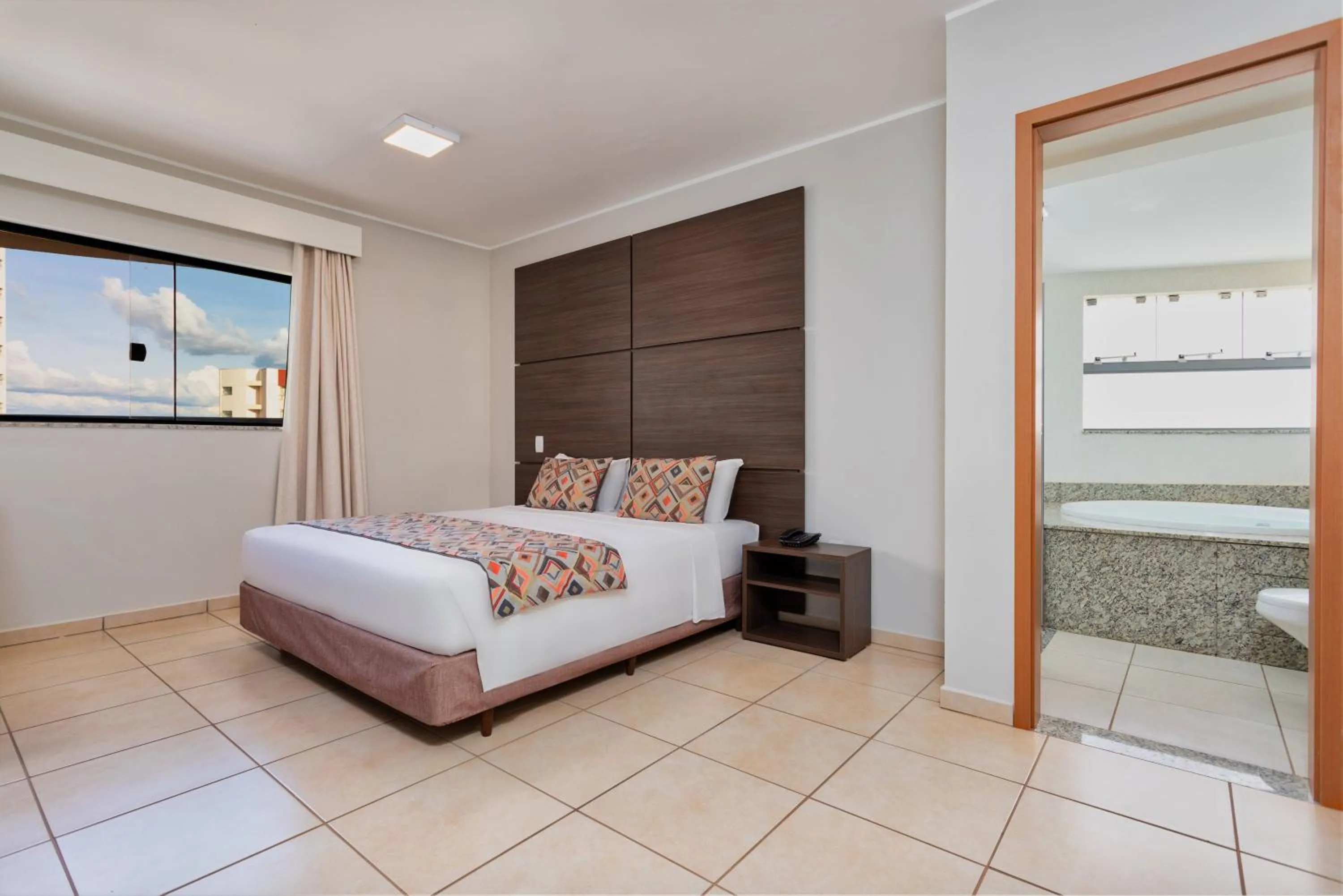 Bed in Wyndham Olímpia Royal Hotels