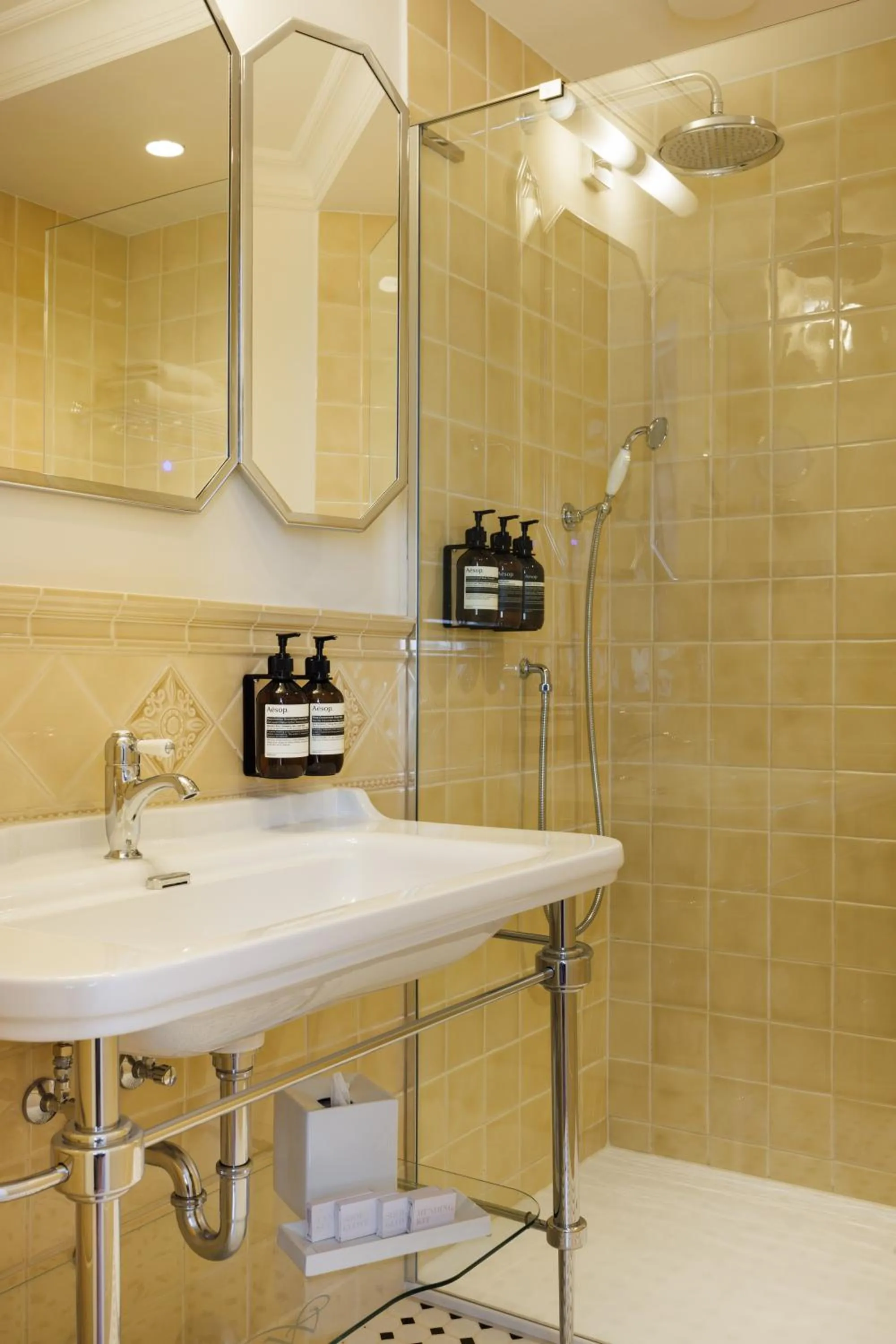 Shower in Hotel Fleur de Ville