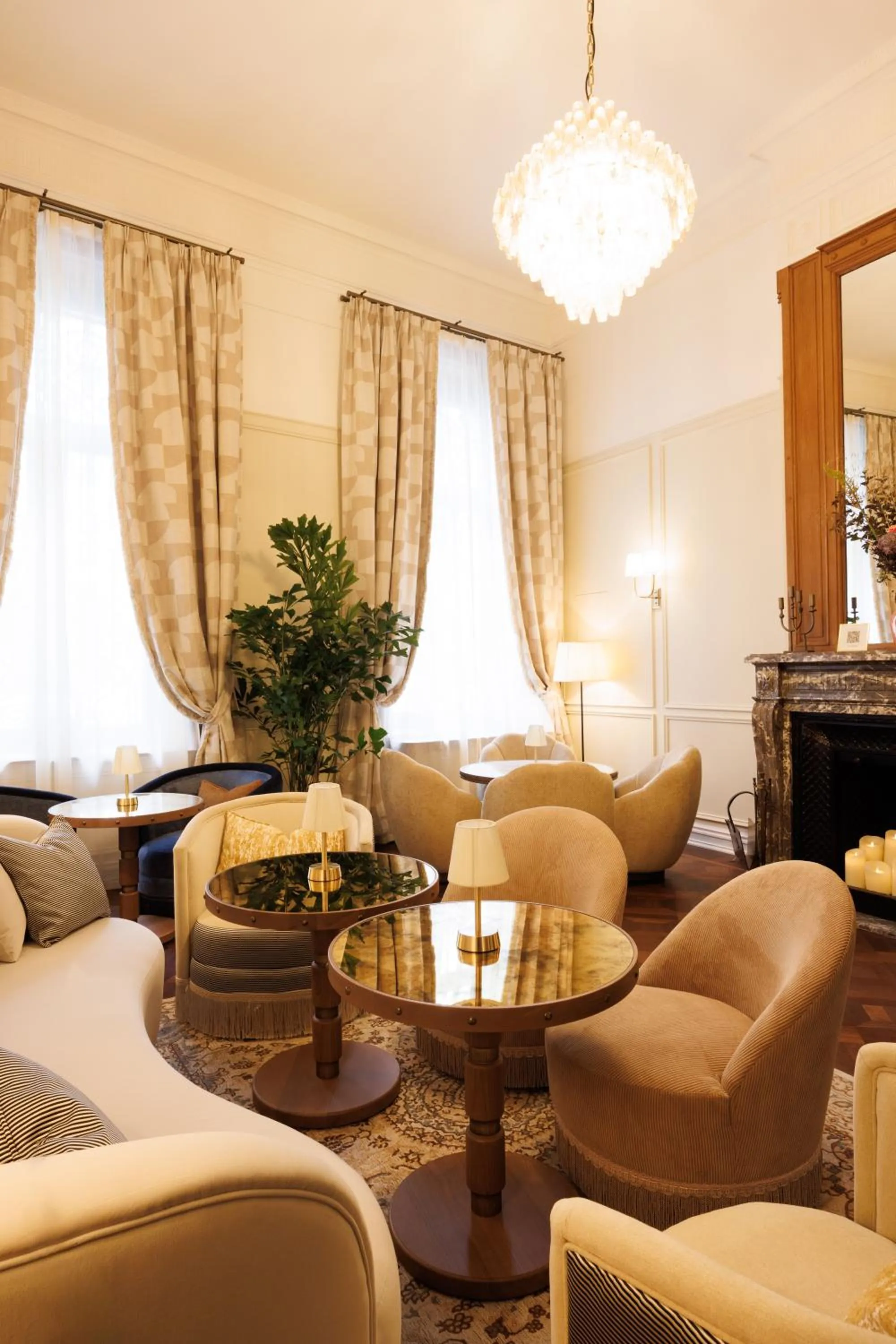Seating area in Hotel Fleur de Ville