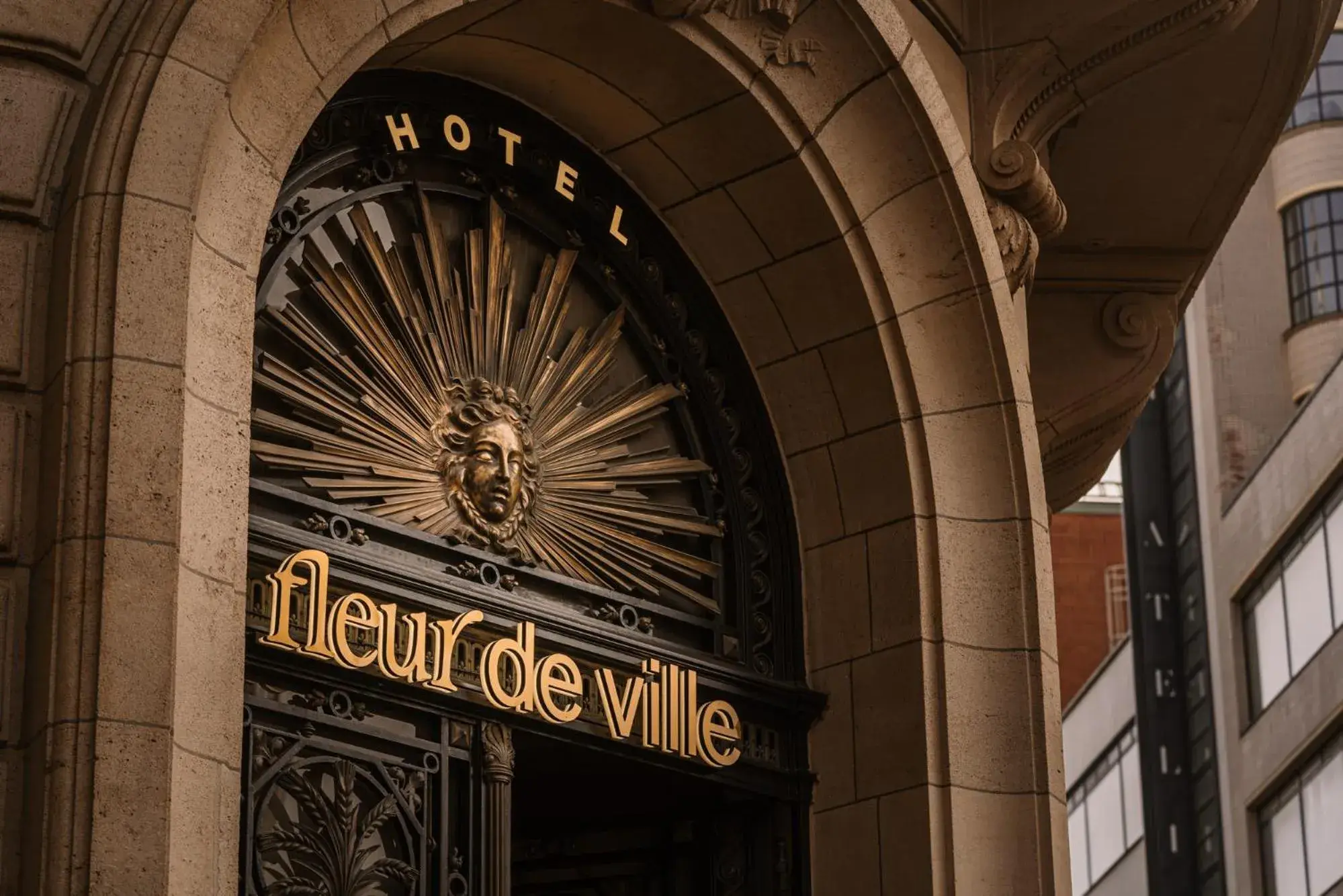 Facade/entrance in Hotel Fleur de Ville Facade/entrance in Hotel Fleur de Ville