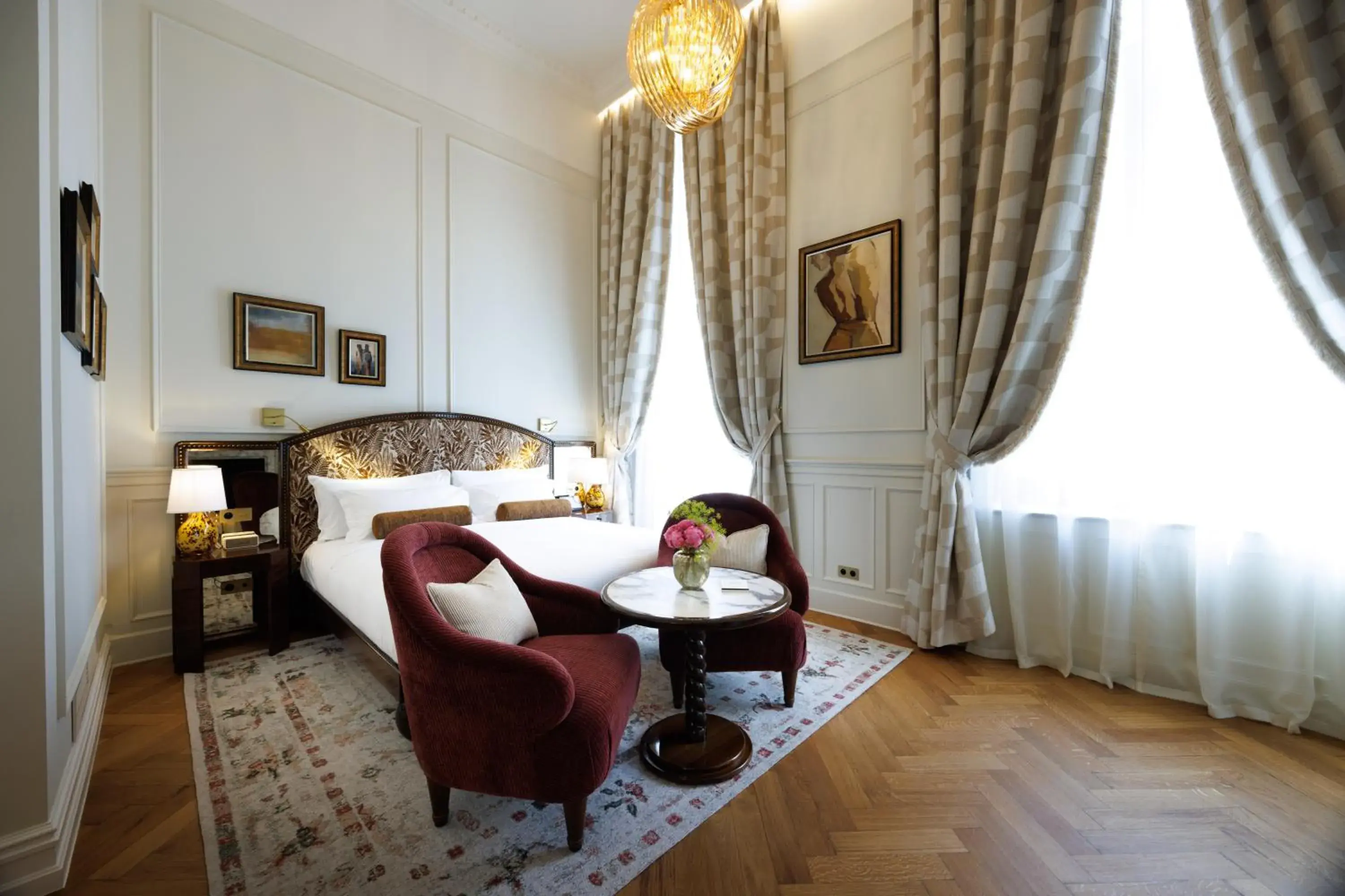 Bed in Hotel Fleur de Ville Bed in Hotel Fleur de Ville