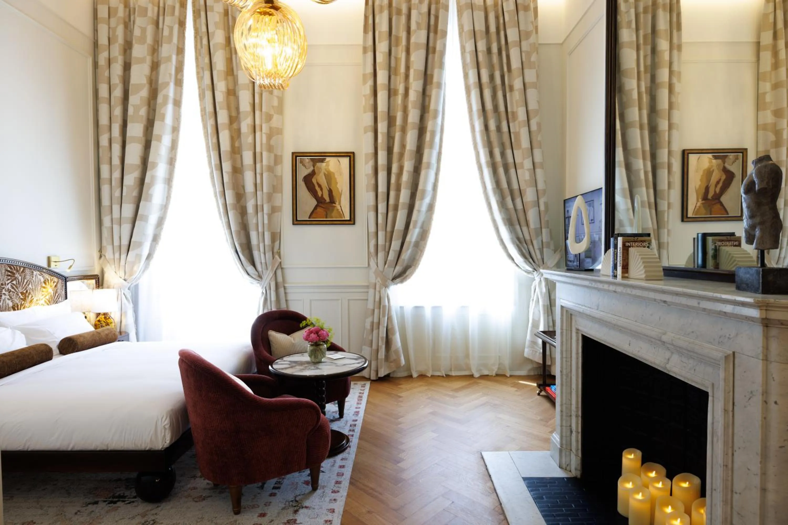 Bed in Hotel Fleur de Ville